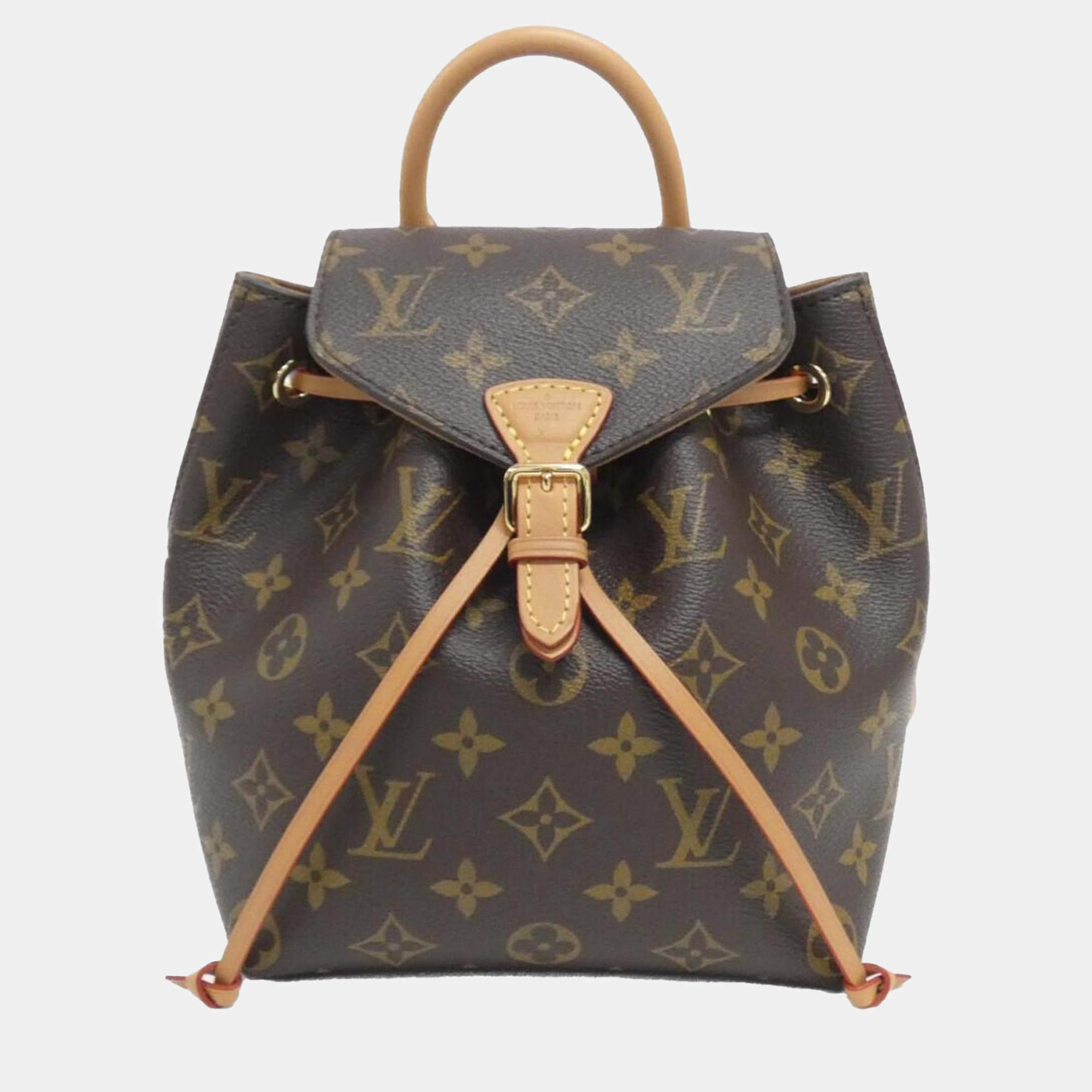 Louis Vuitton Brown Monogram Montsouris BB Backpack