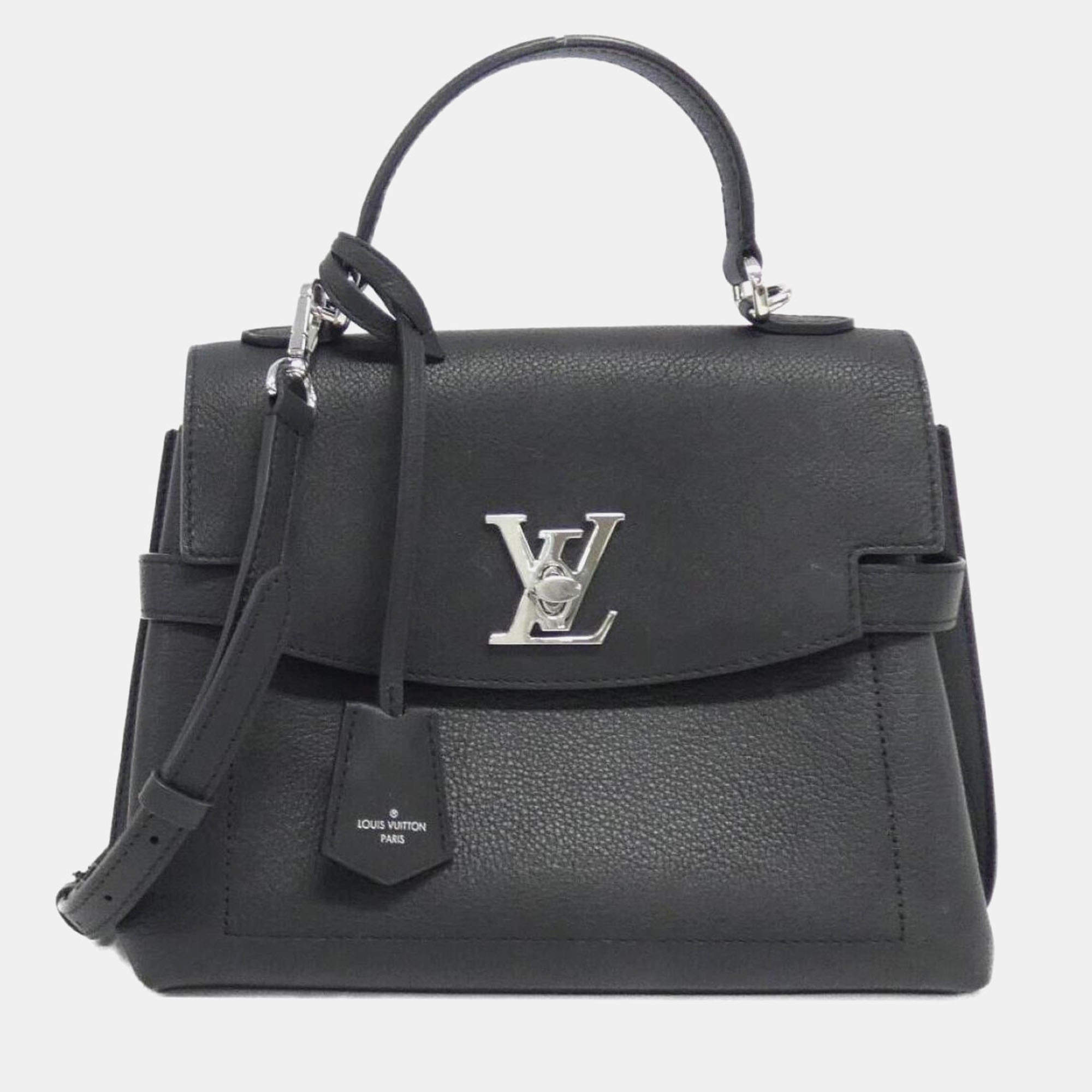 Louis Vuitton Black Leather Rock Me Ever BB Bag