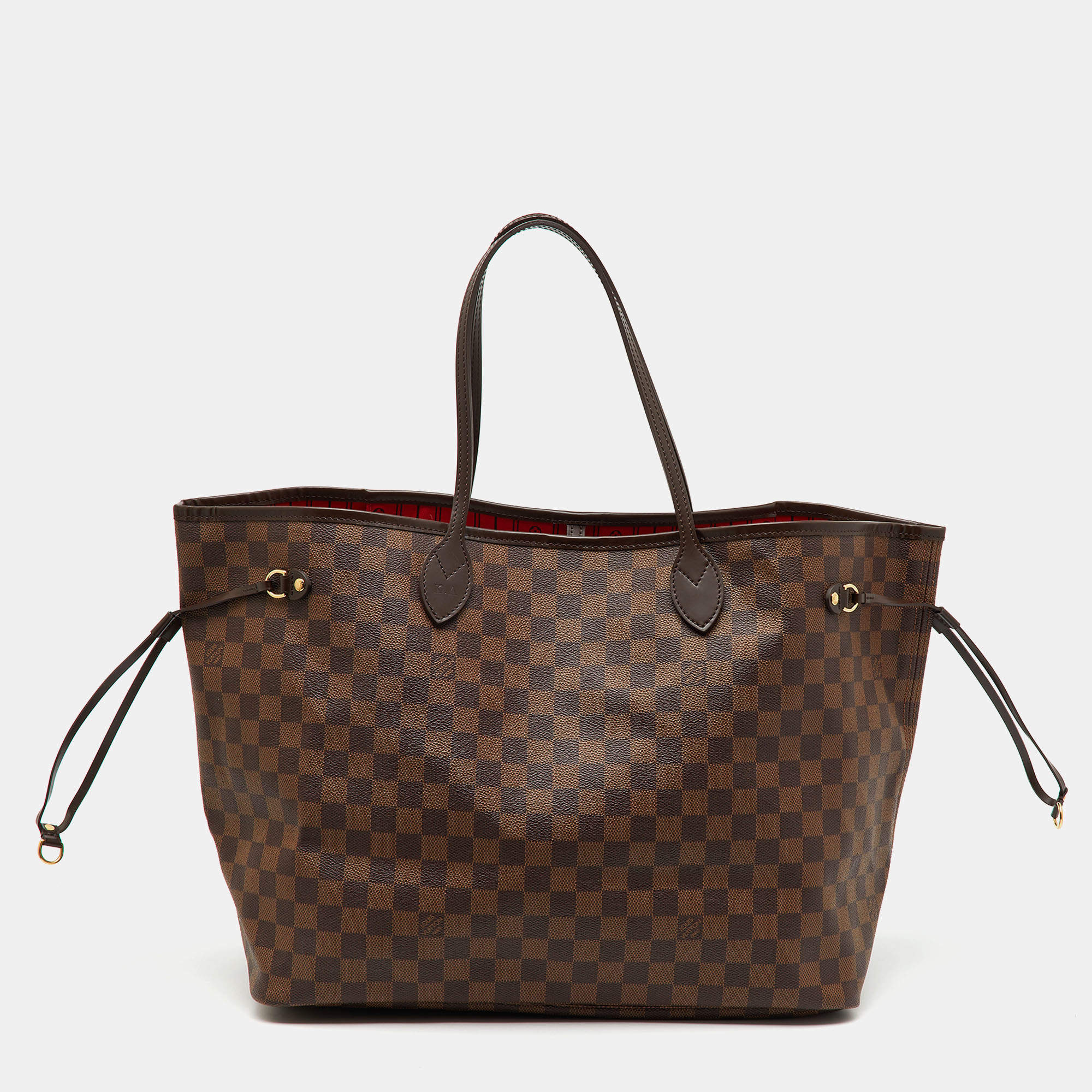Louis Vuitton Damier Ebene Canvas Neverfull GM Bag
