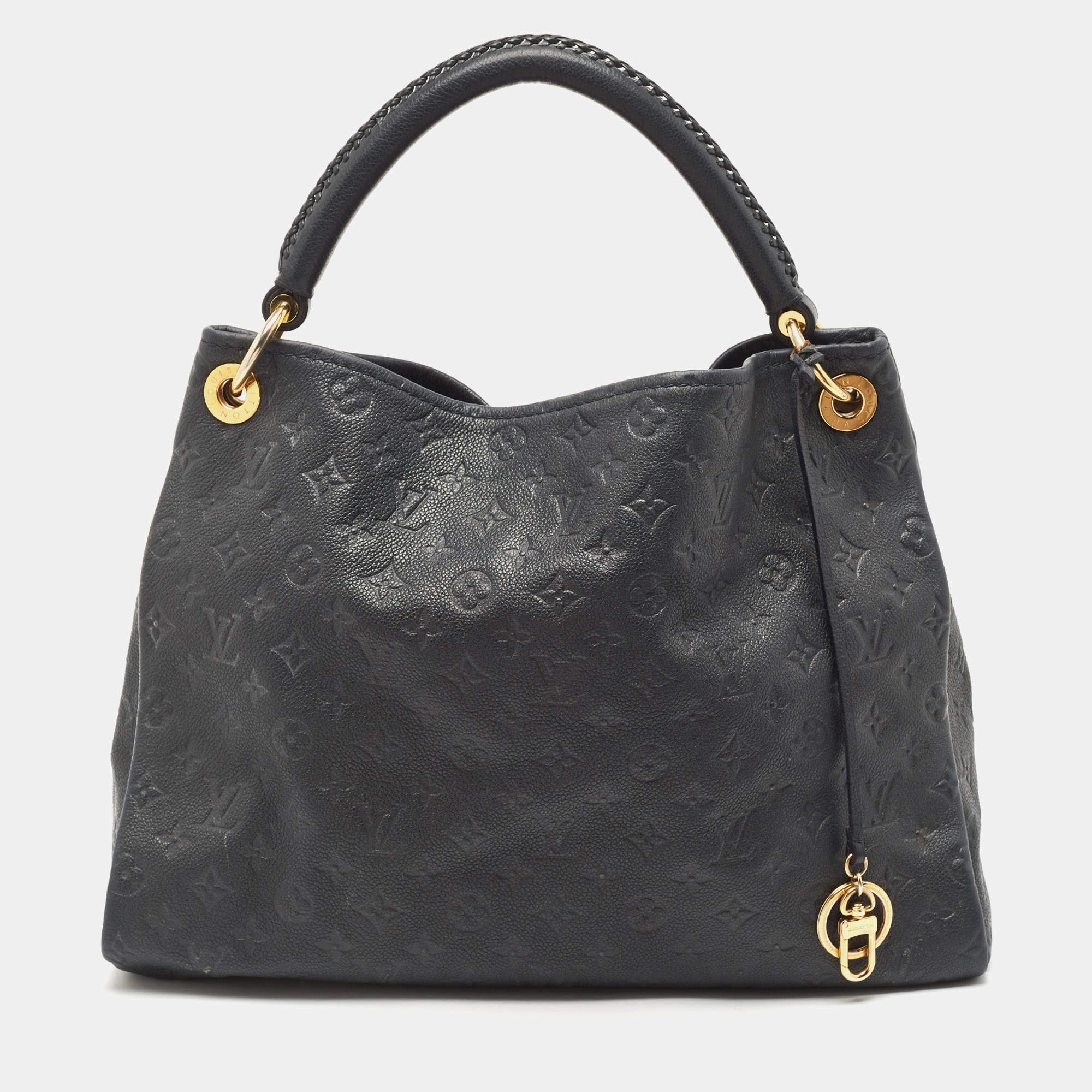Pre Owned Louis Vuitton Bleu Infini Monogram Empreinte Leather Artsy MM Bag