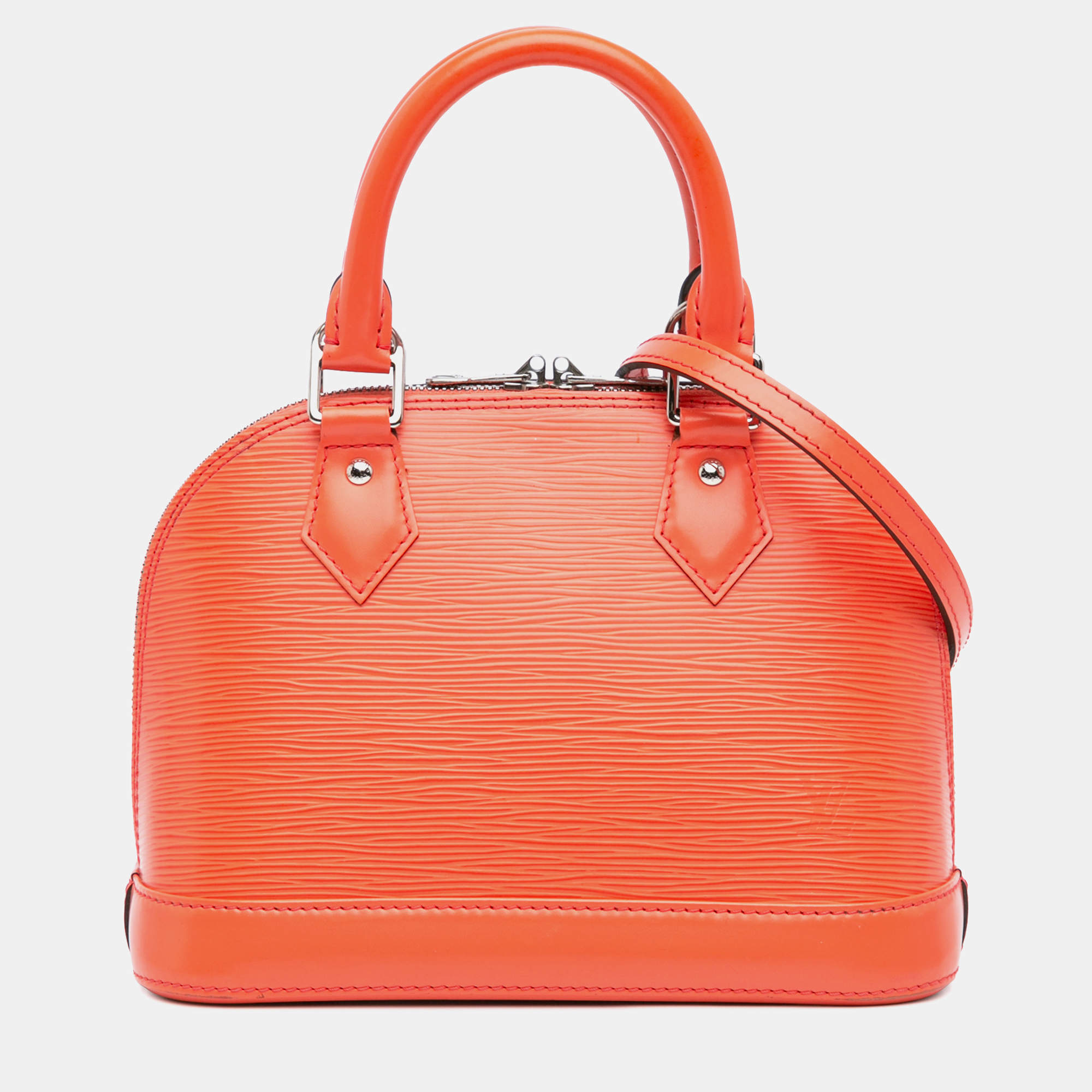 Louis Vuitton Orange Epi Alma BB Bag
