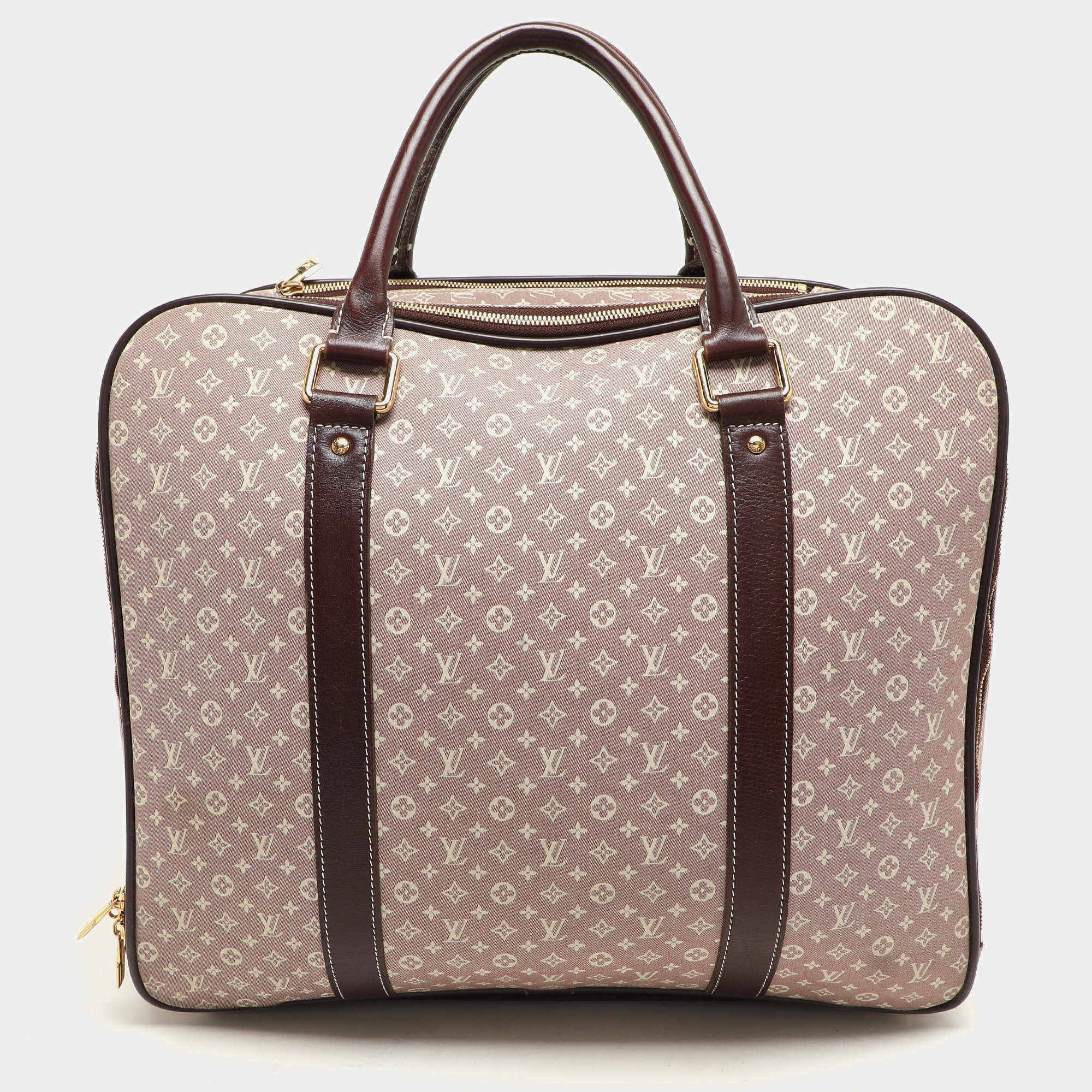 Louis Vuitton Sepia Monogram Idylle Canvas Epopee Rolling Luggage