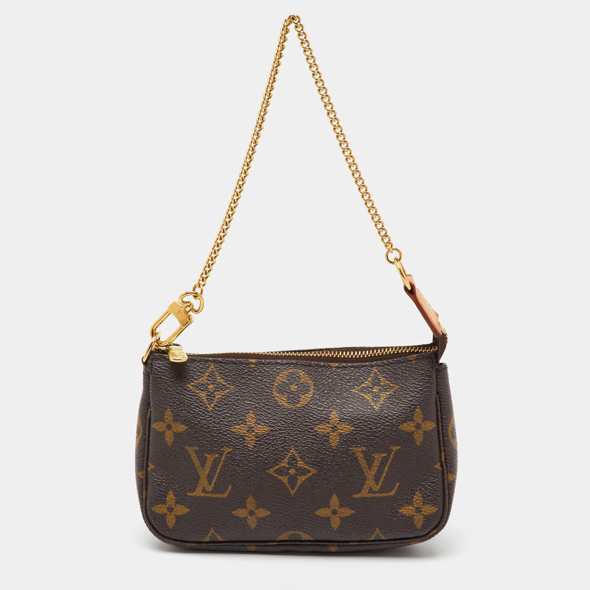 Pre Owned Louis Vuitton Monogram Canvas Mini Pochette Accessoires Bag