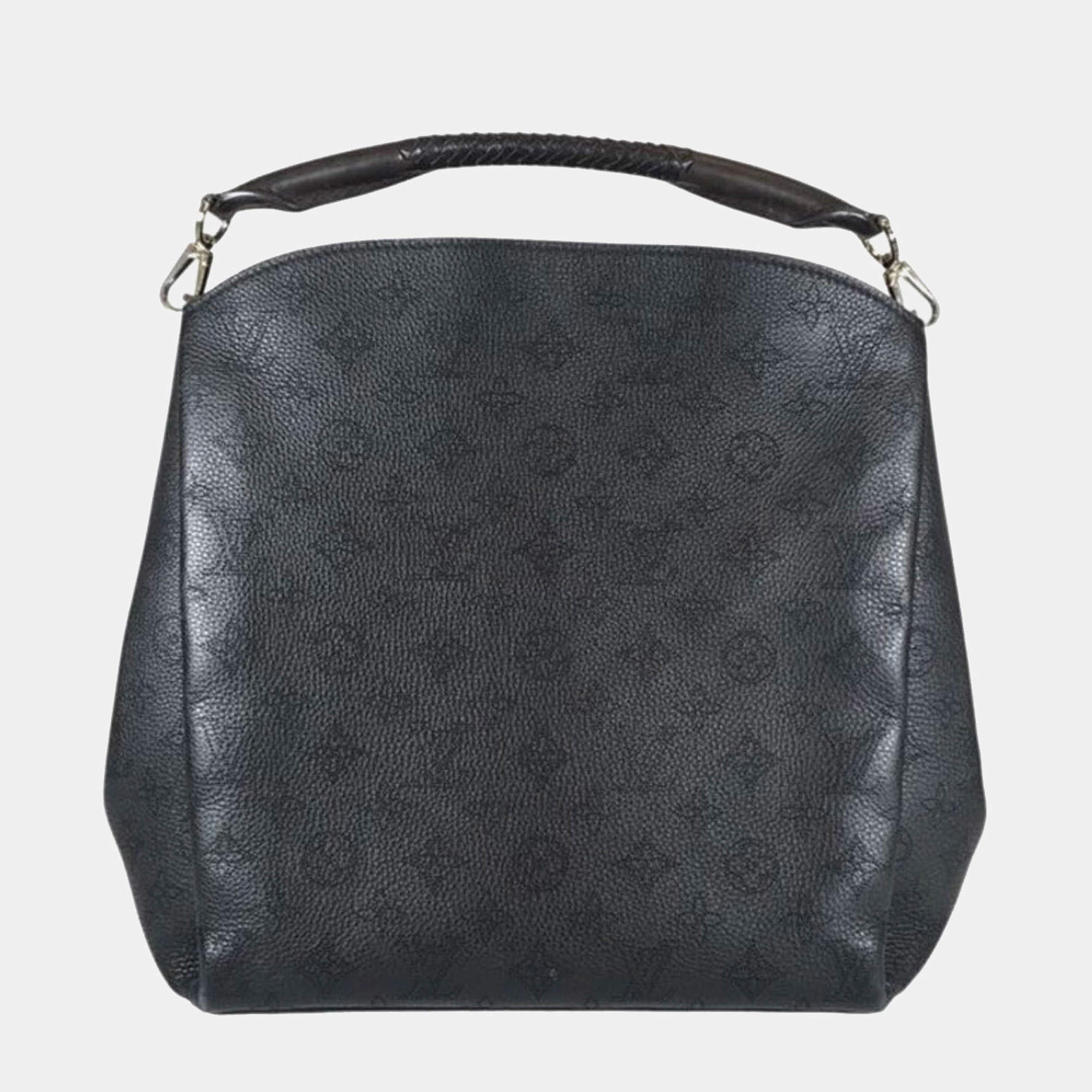 Louis Vuitton Black Mahina Babylone PM
