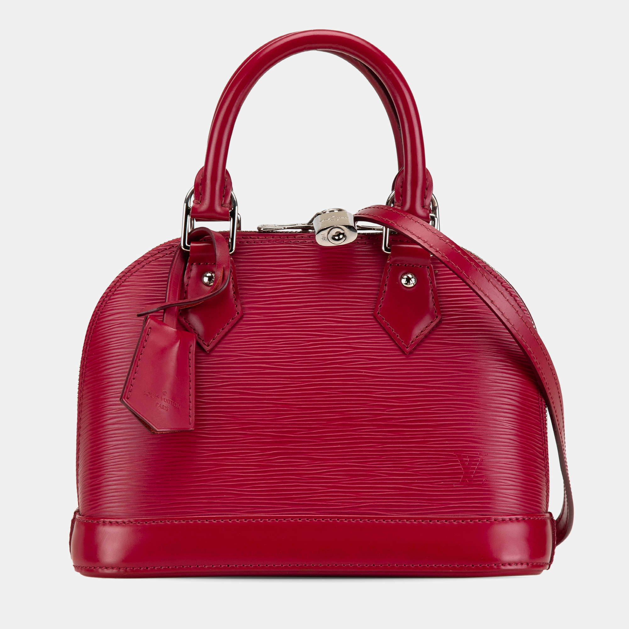Louis Vuitton Red Epi Alma BB