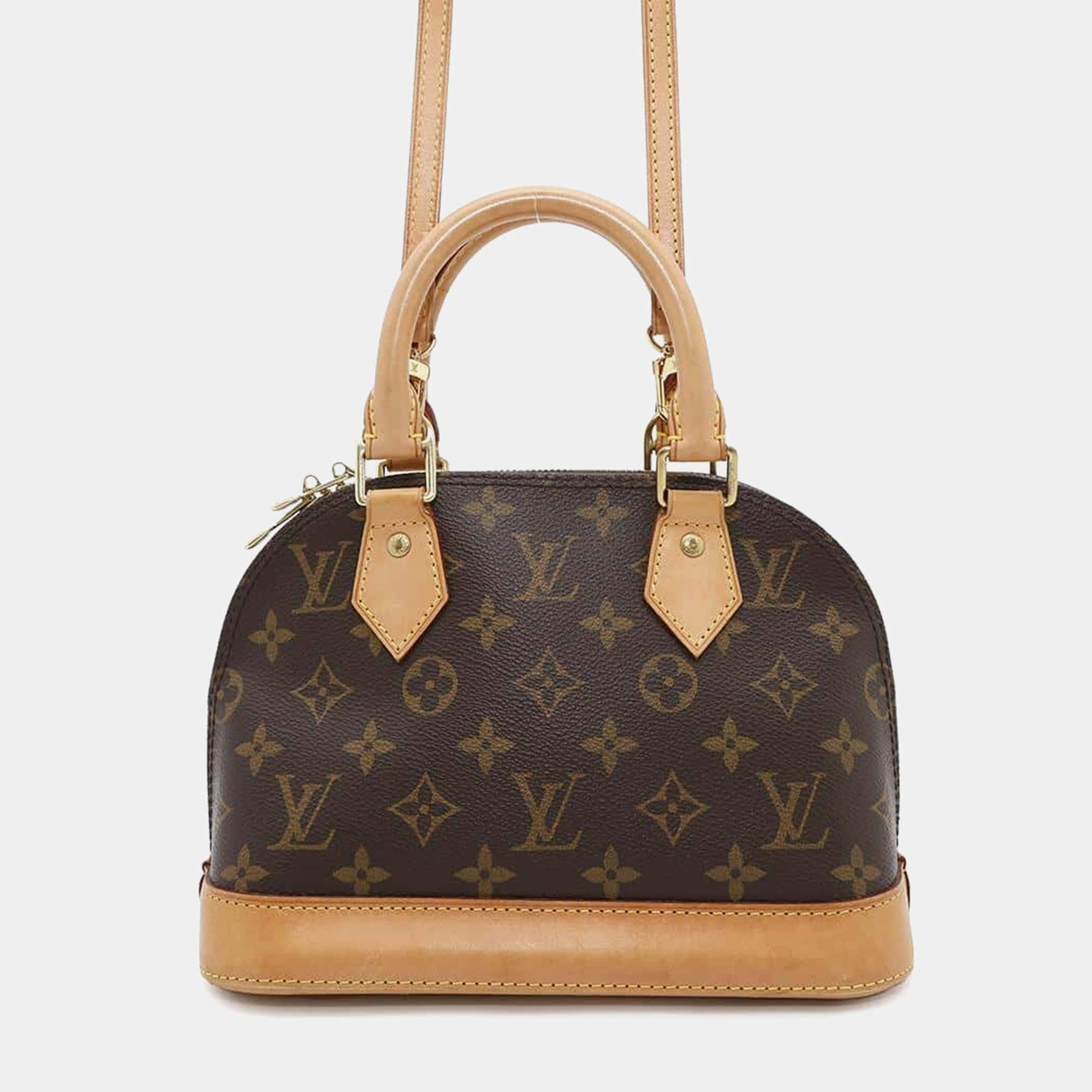 Louis Vuitton Brown Monogram Alma BB Handbag 