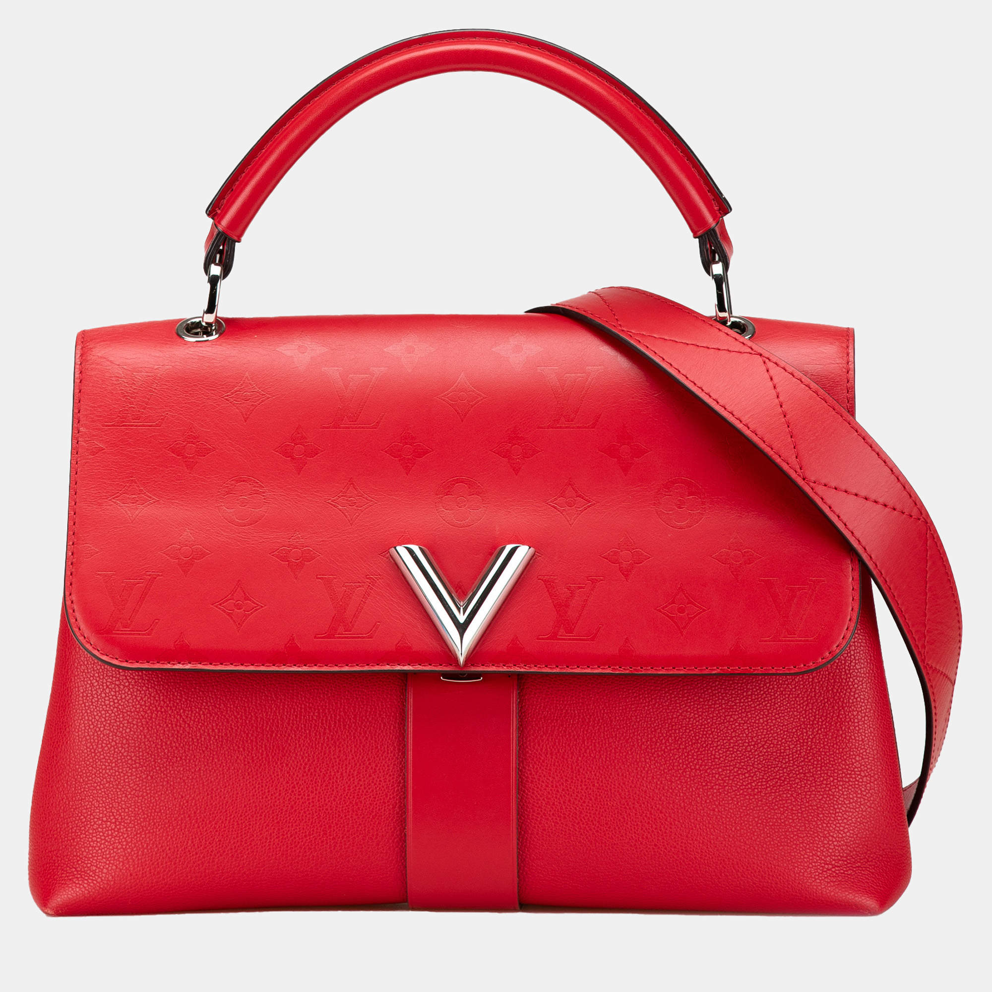 Louis Vuitton Red Monogram Very One Handle