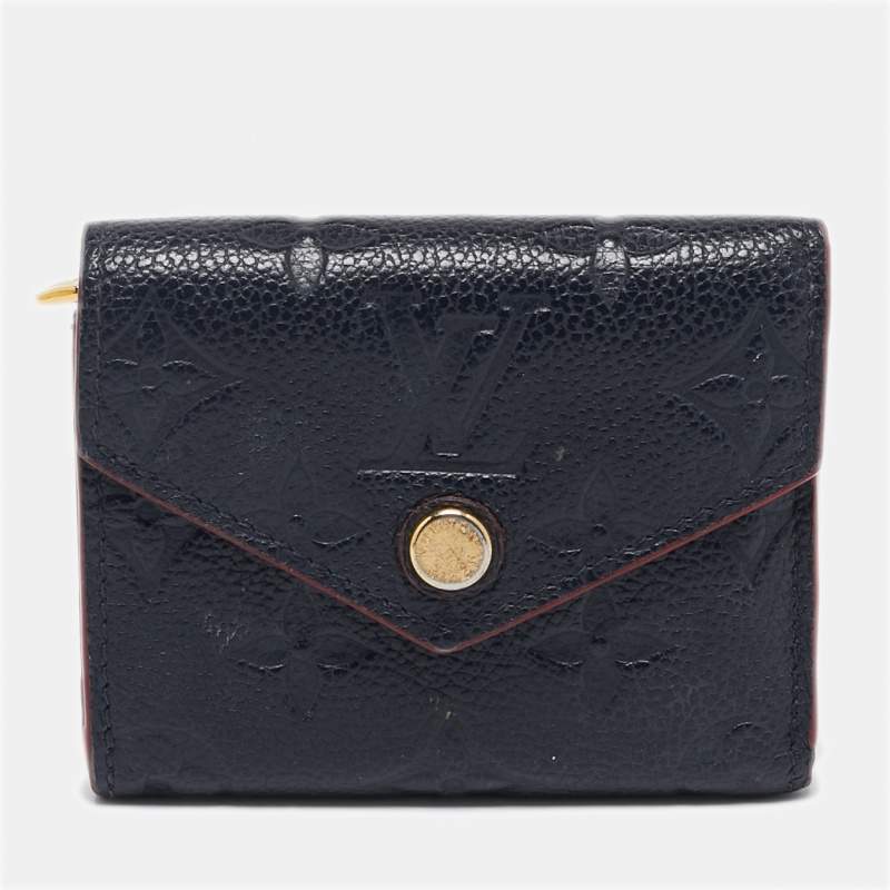 Louis Vuitton Blue Infini Monogram Empreinte Victorine Wallet