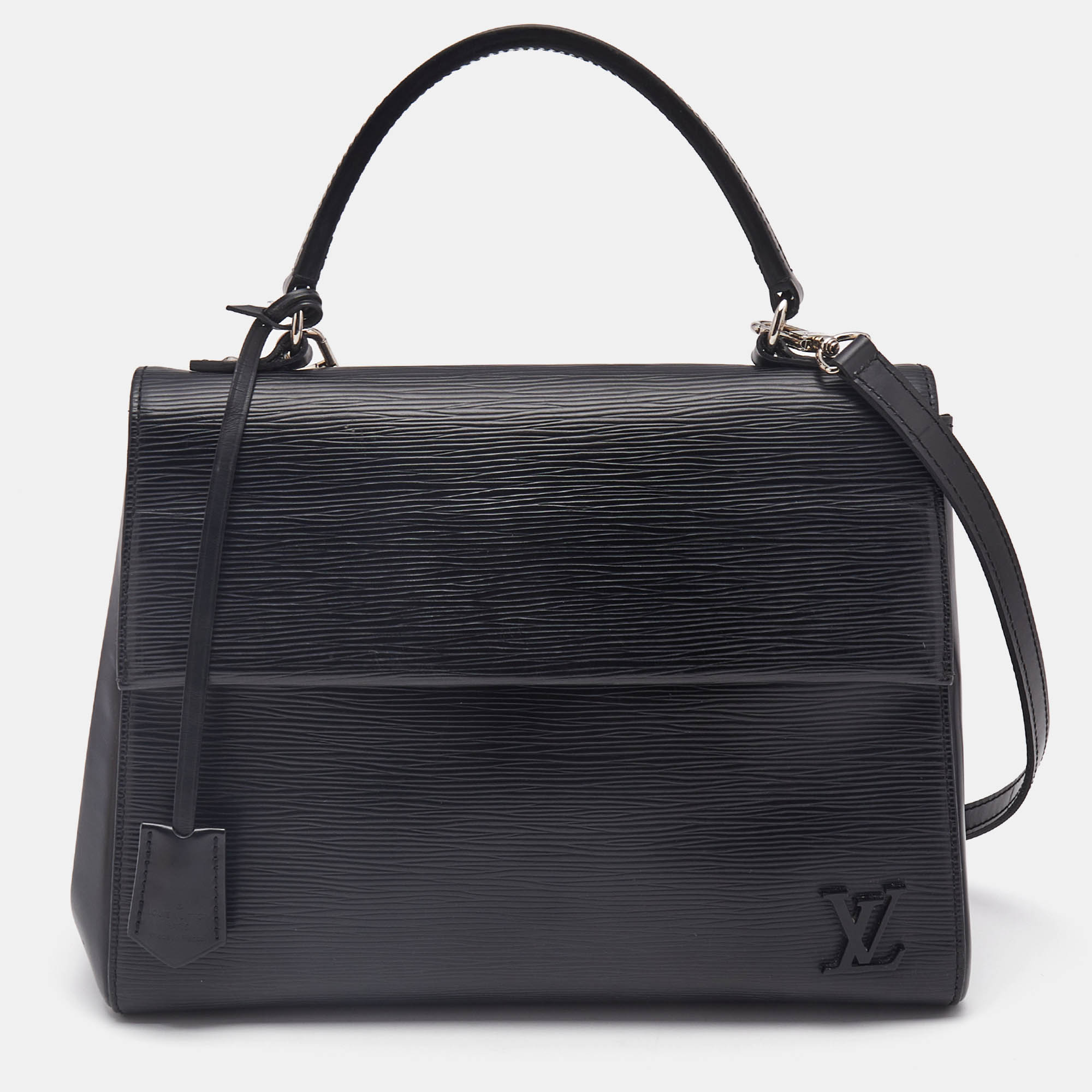 Louis Vuitton Black Epi Leather Cluny MM Bag