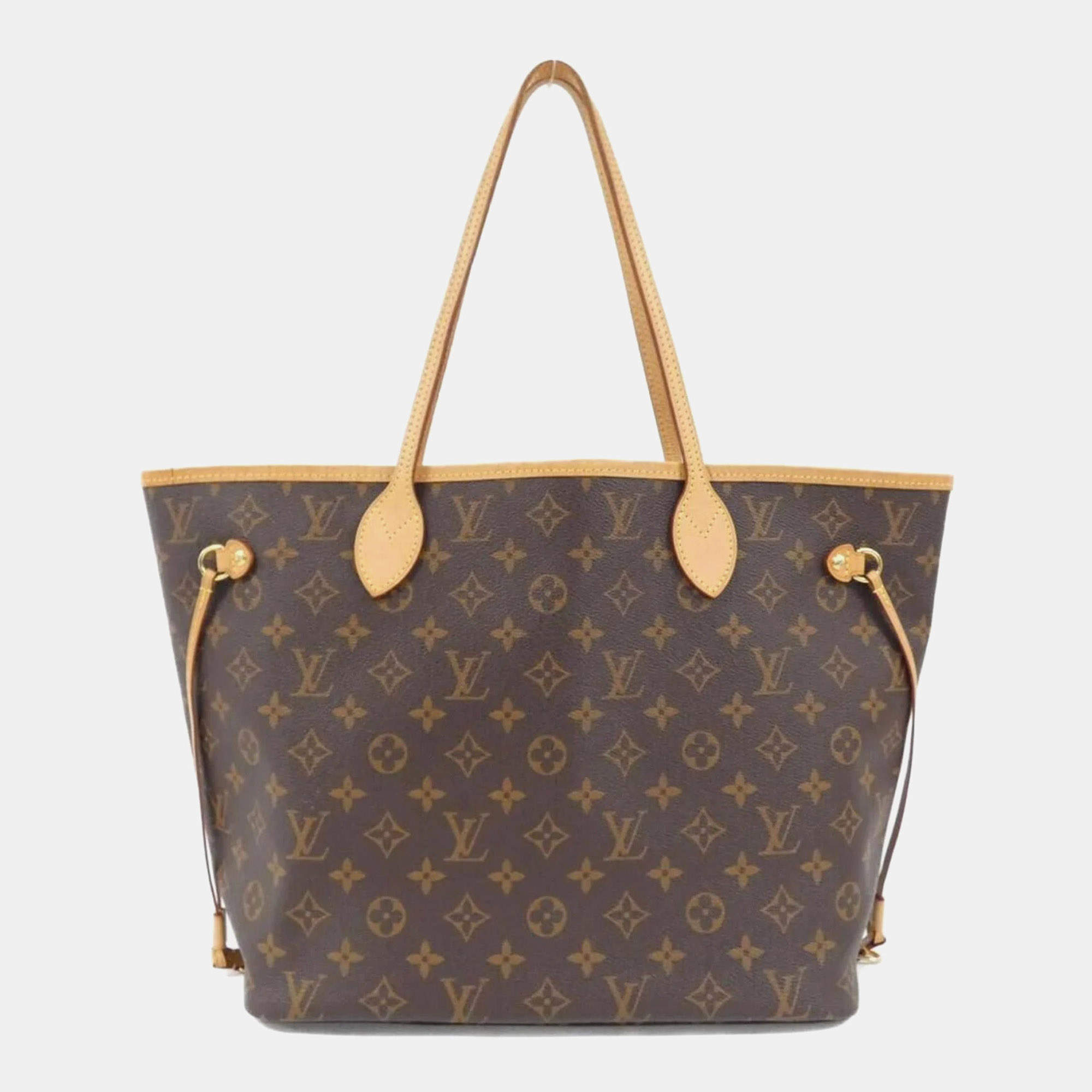 Louis Vuitton Brown Monogram Neverfull MM Bag