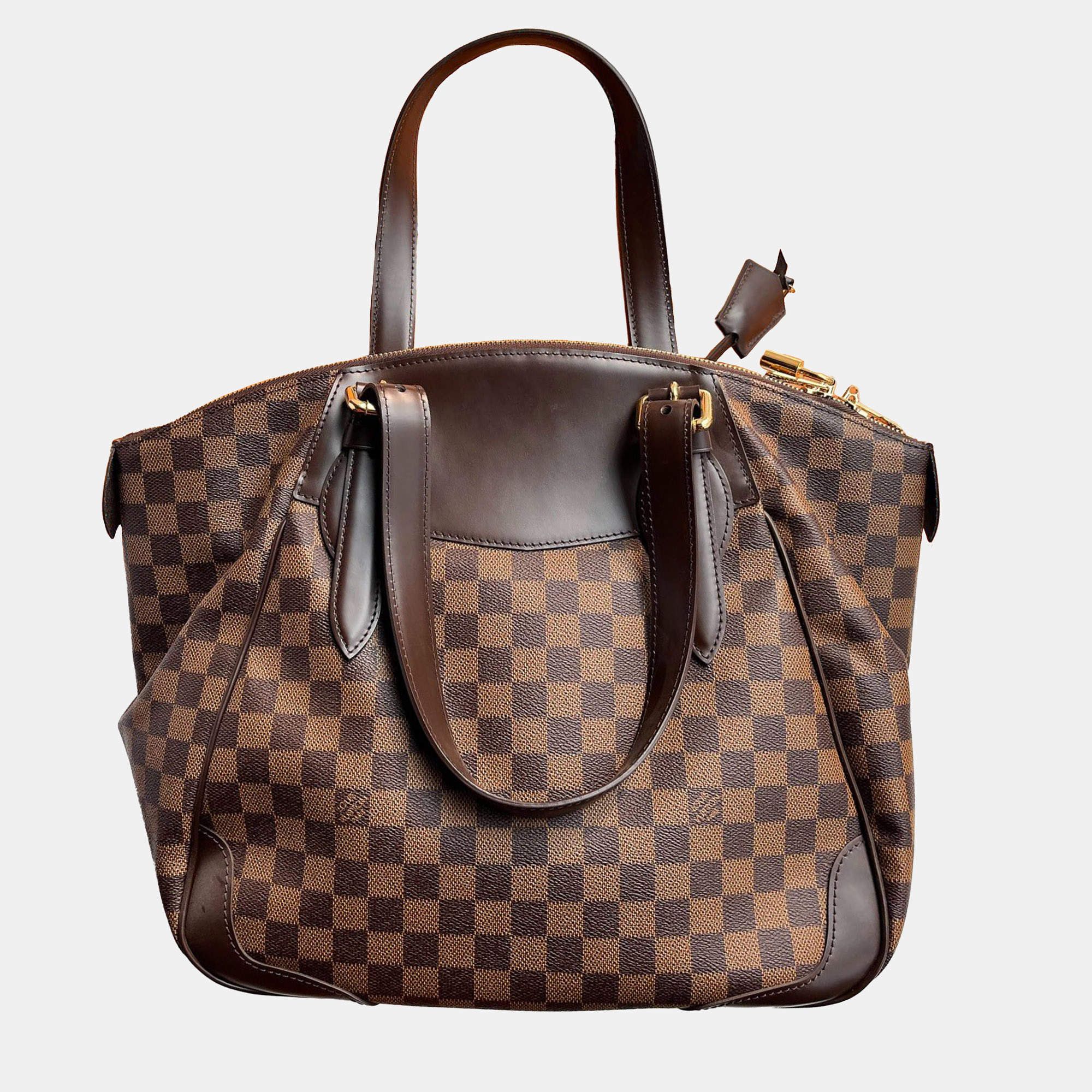 Pre Owned Louis Vuitton Damier Ebene Canvas Verona MM Shoulder Bag