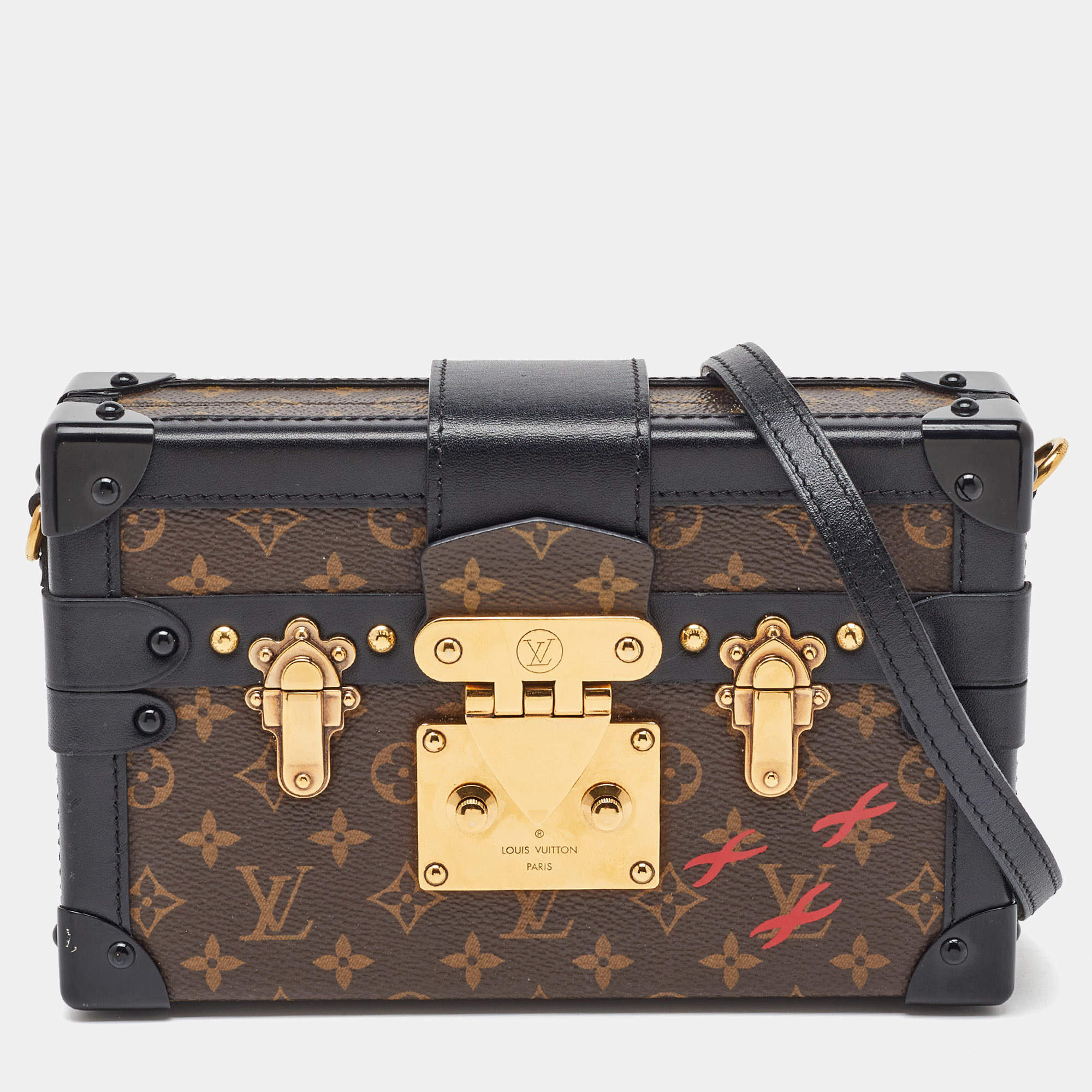 Louis Vuitton Monogram Canvas Petite Malle Bag
