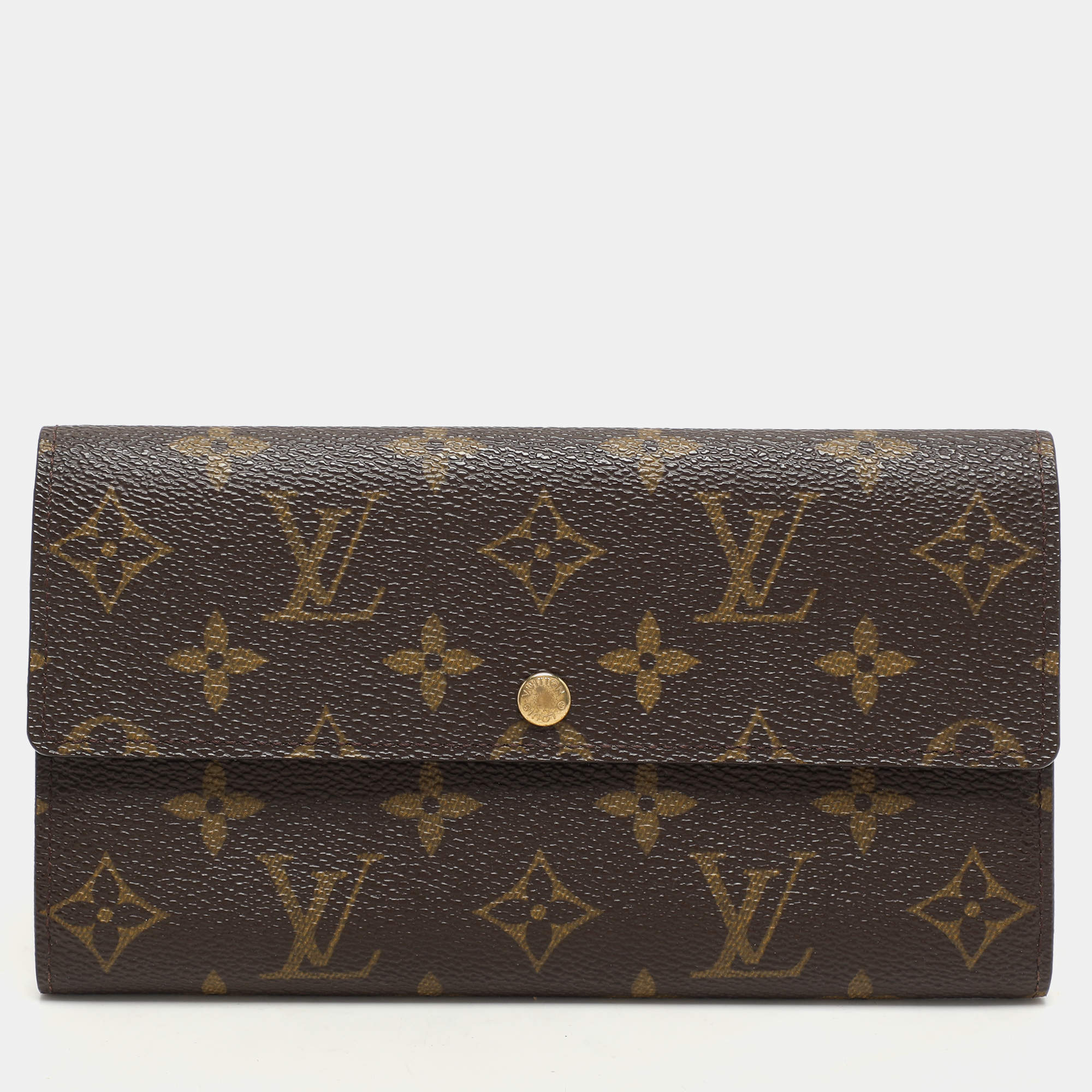 Louis Vuitton Monogram Canvas Sarah Wallet