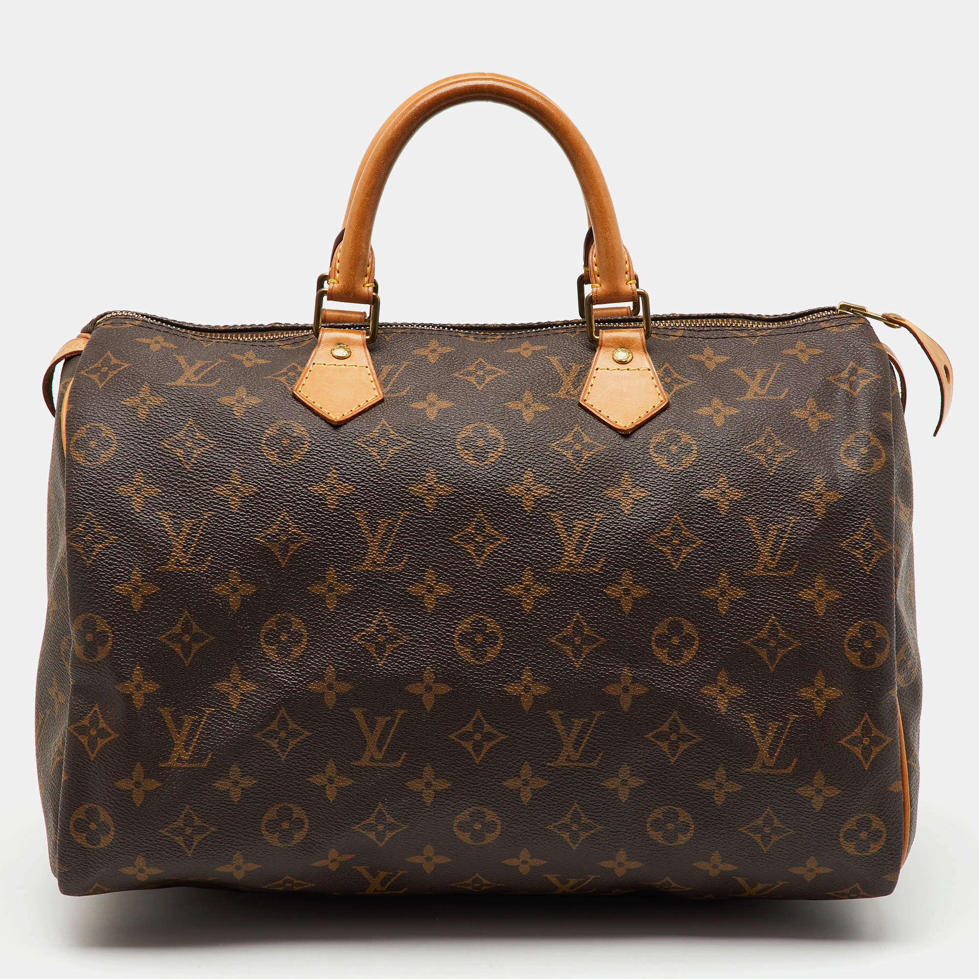 Louis Vuitton Monogram Canvas Speedy 35 Bag