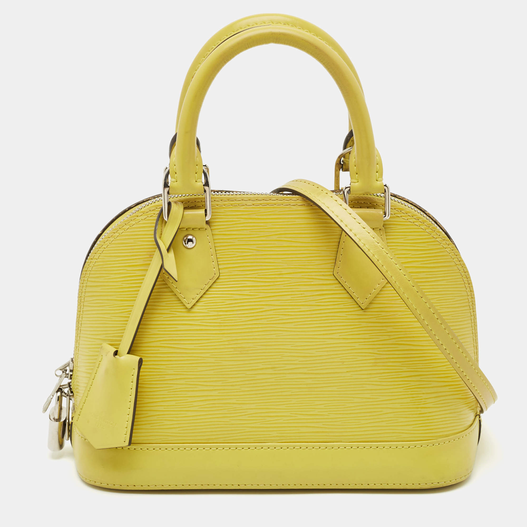 مملوكة مسبقًا Louis Vuitton Pistache Epi Leather Alma BB Bag