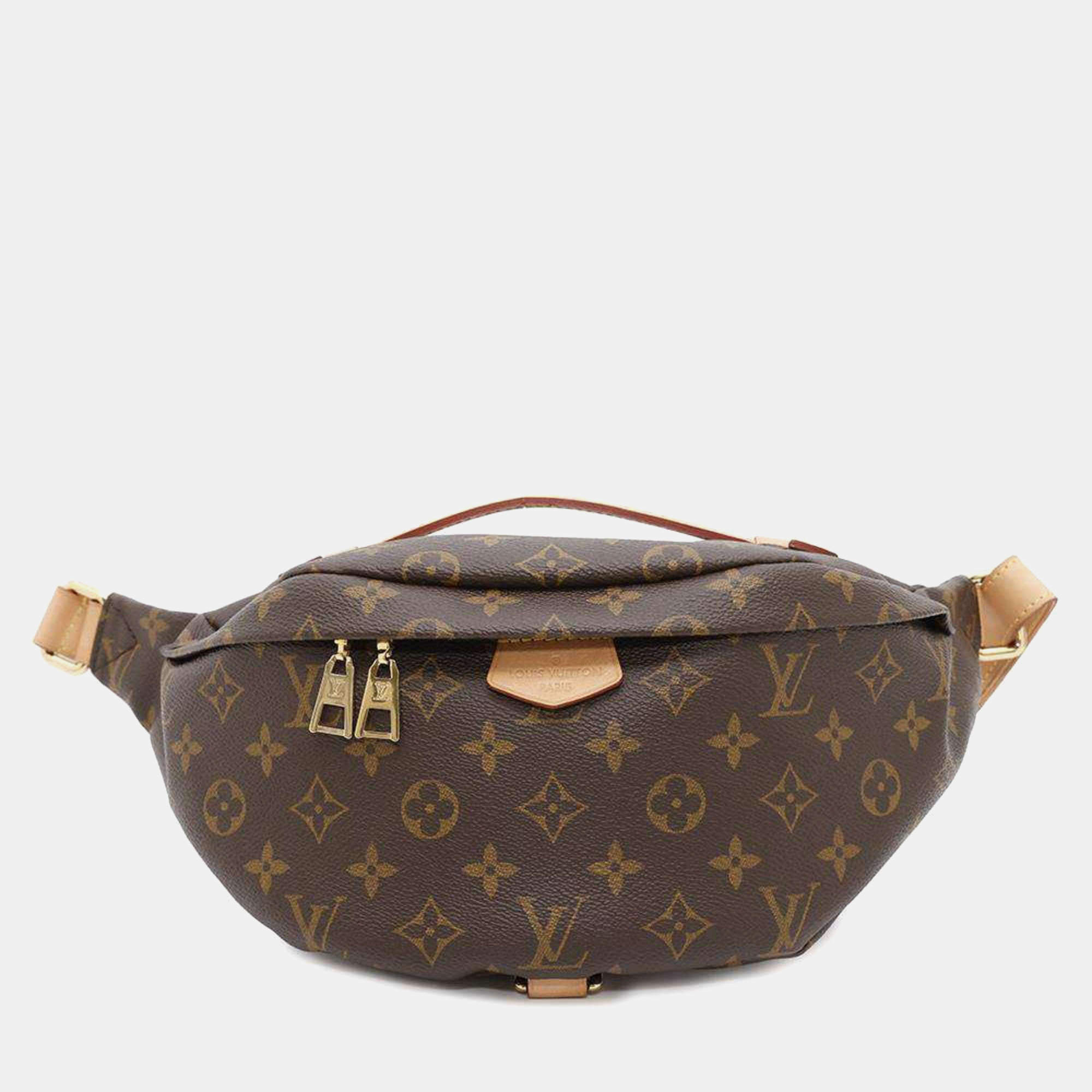 Louis Vuitton Brown Monogram Canvas BumBag