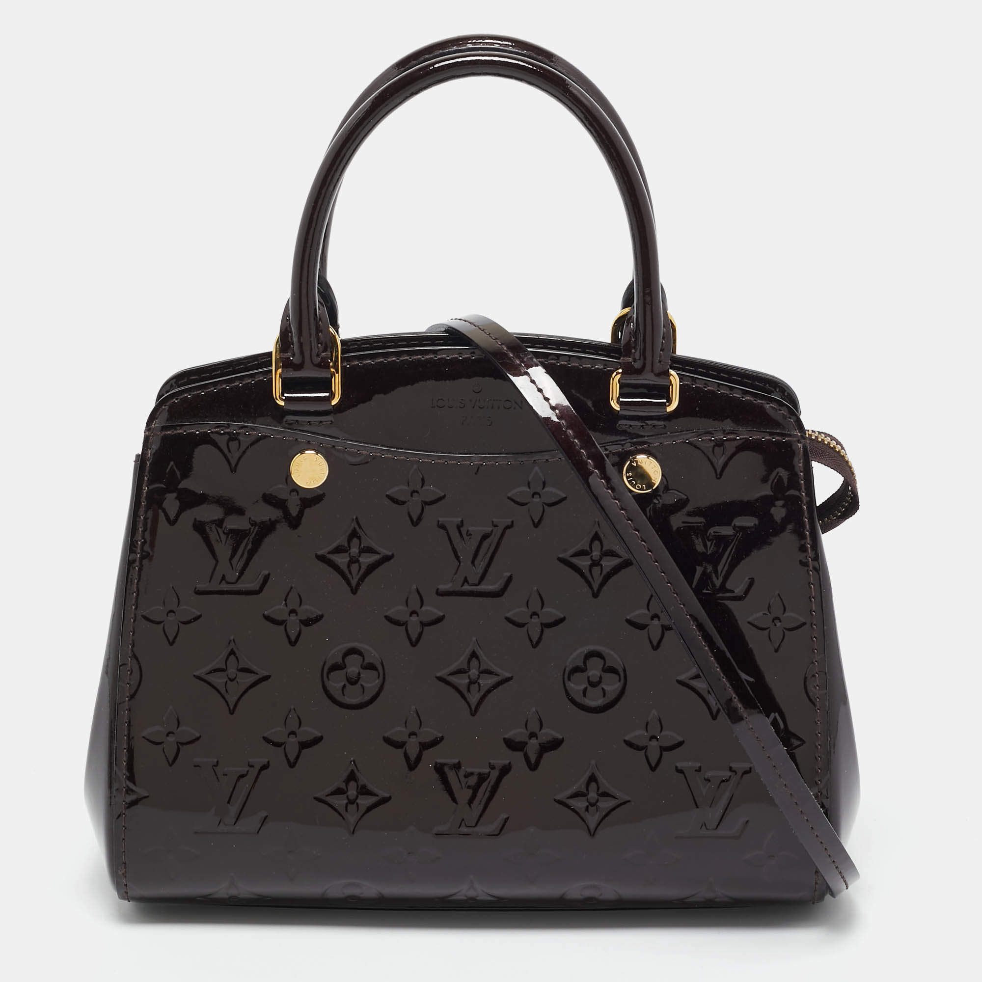 Louis Vuitton Amarante Monogram Vernis Brea PM NM Bag