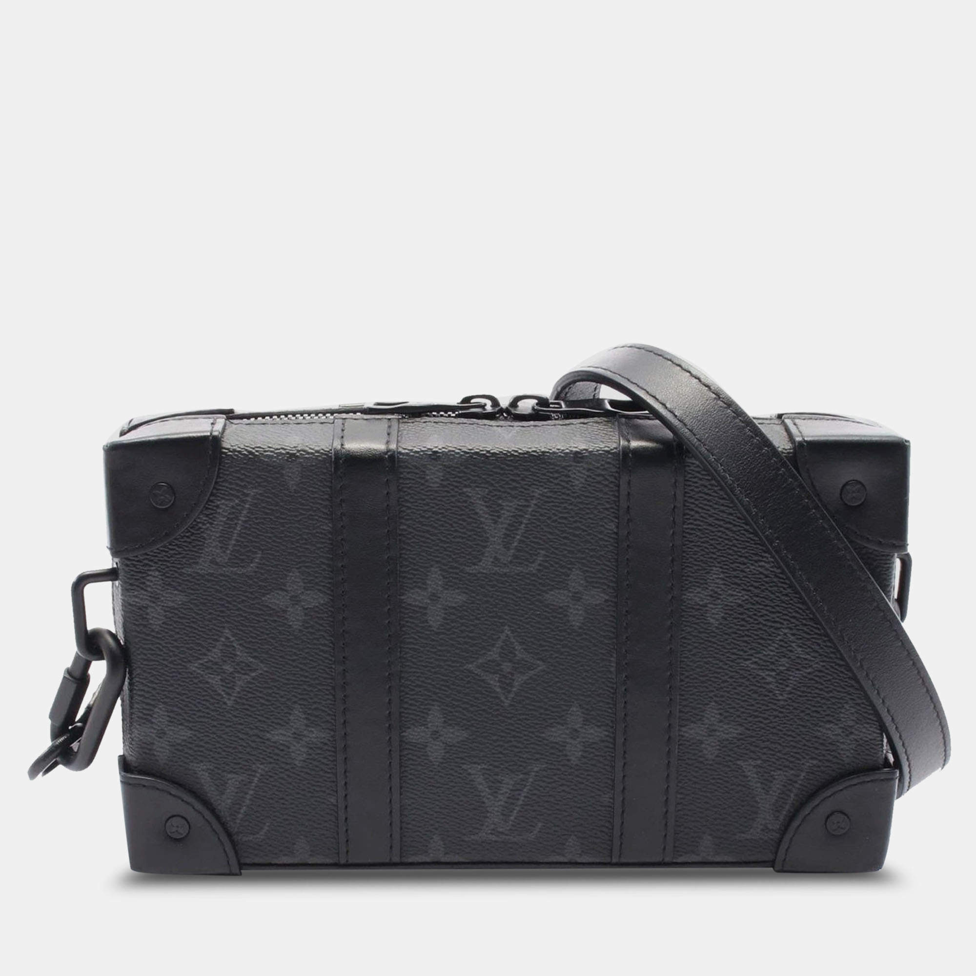 Louis Vuitton Monogram Eclipse Soft Trunk Wallet Shoulder Bag