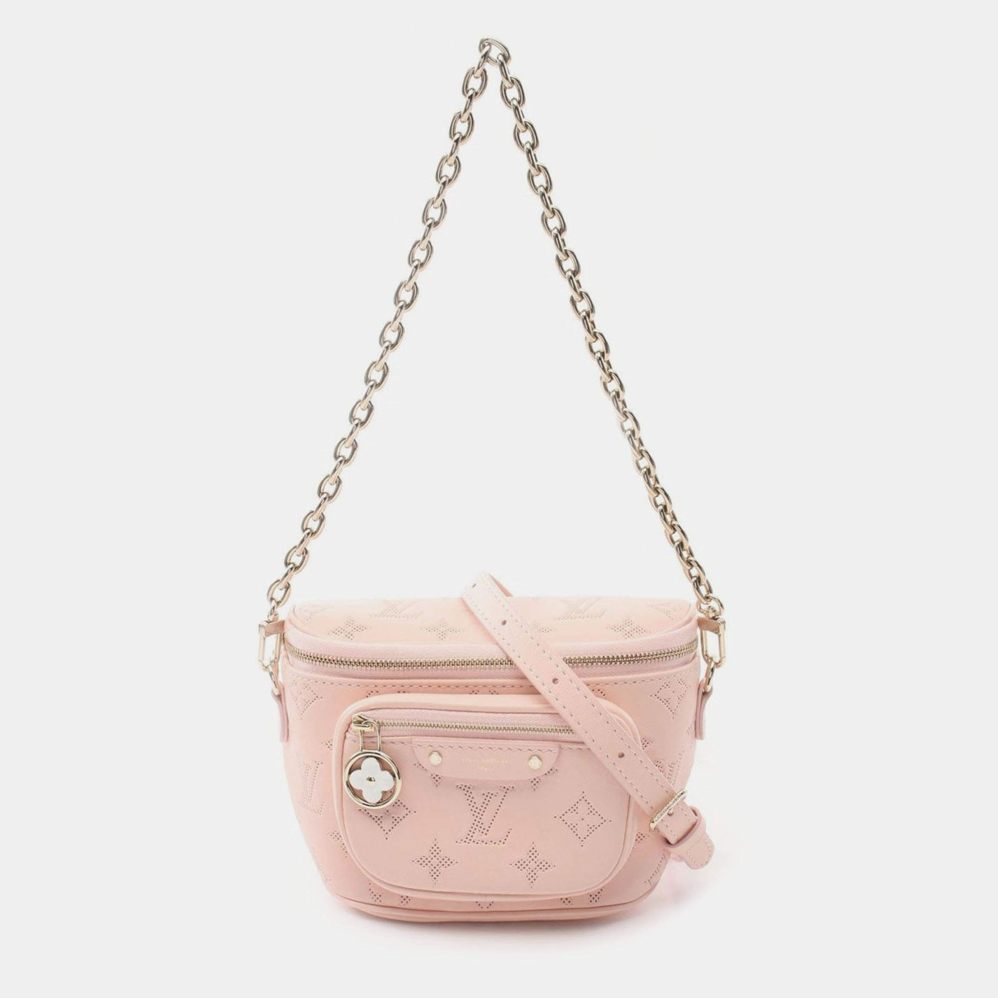 Louis Vuitton Rose Jasmine Monogram Mini Bumbag