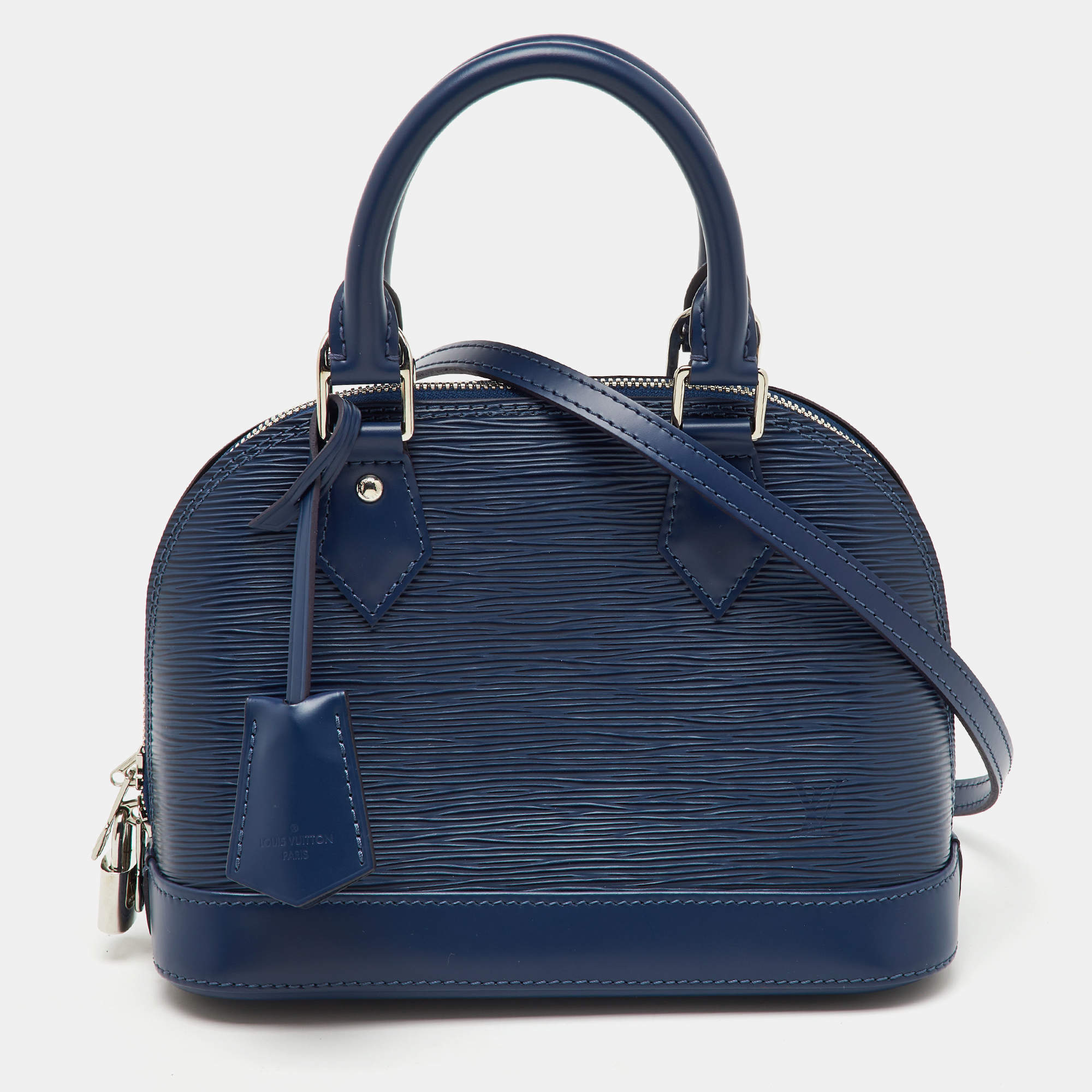 Louis Vuitton Indigo Epi Leather Alma BB Bag
