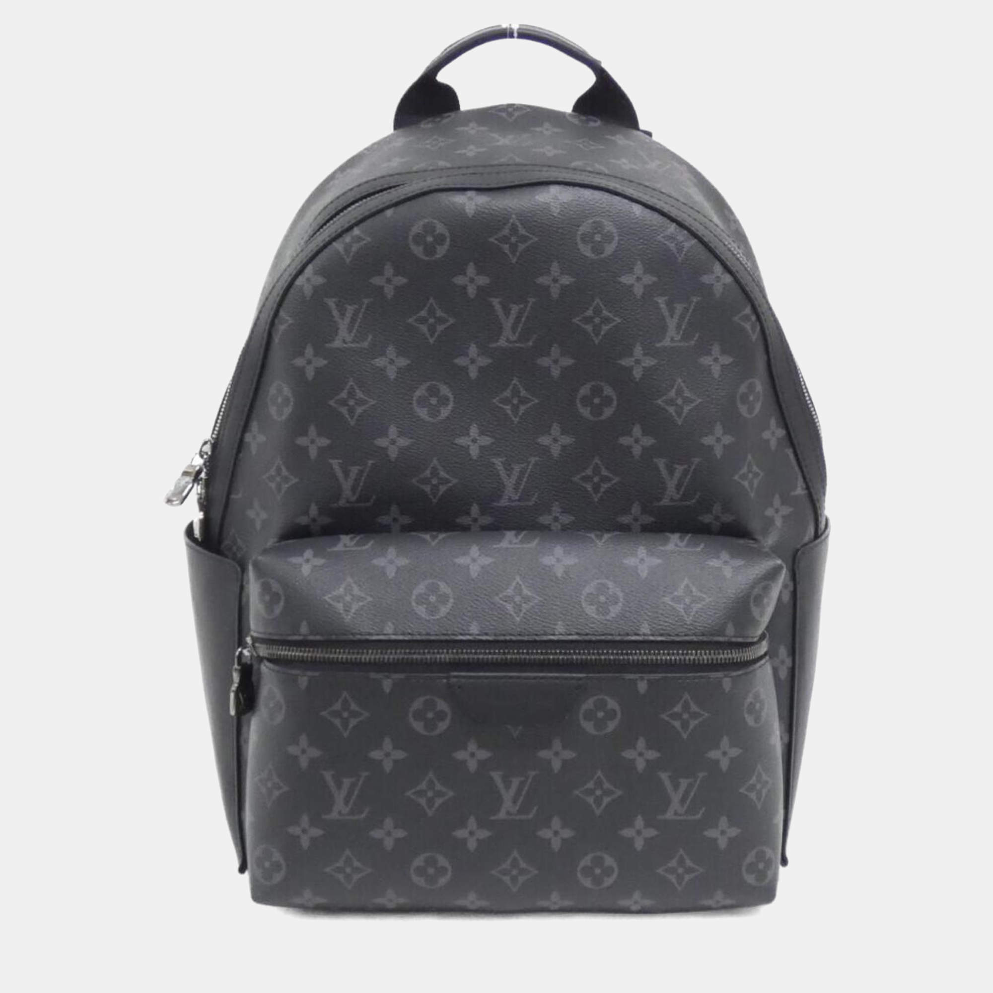Louis Vuitton Black Monogram Eclipse Discovery PM Backpack