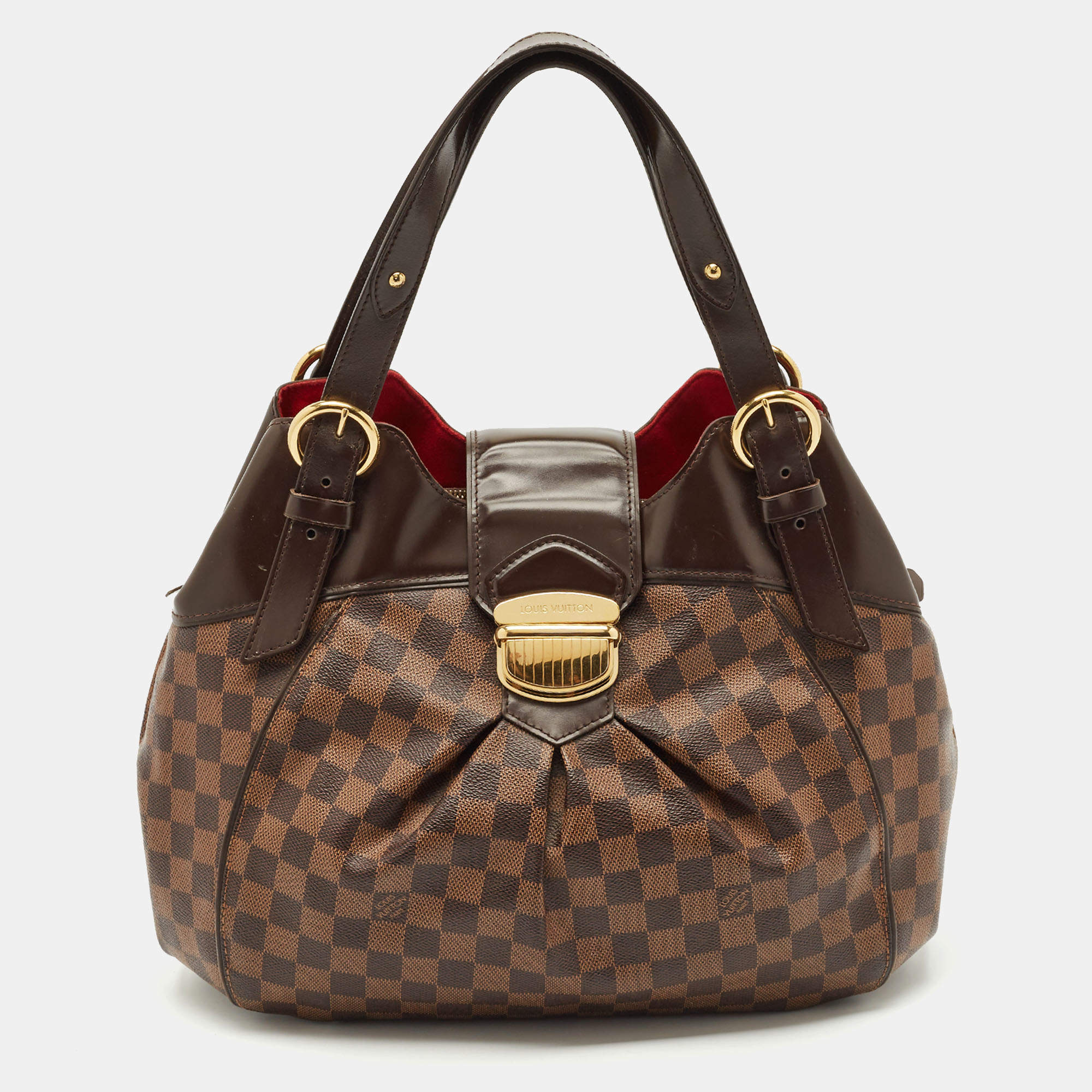 Louis Vuitton Damier Ebene Canvas Sistina GM Bag