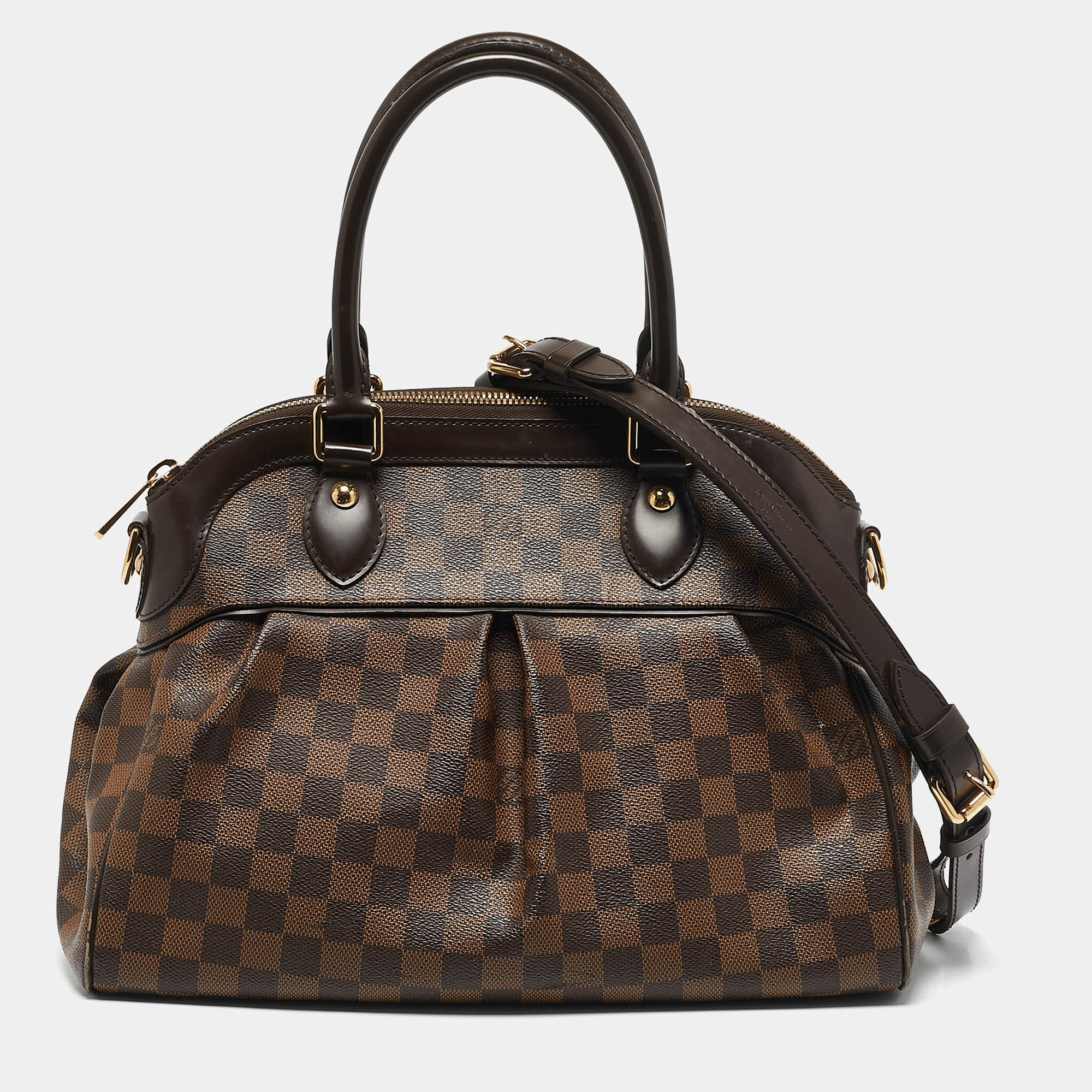 Louis Vuitton Damier Ebene Canvas Trevi PM Bag