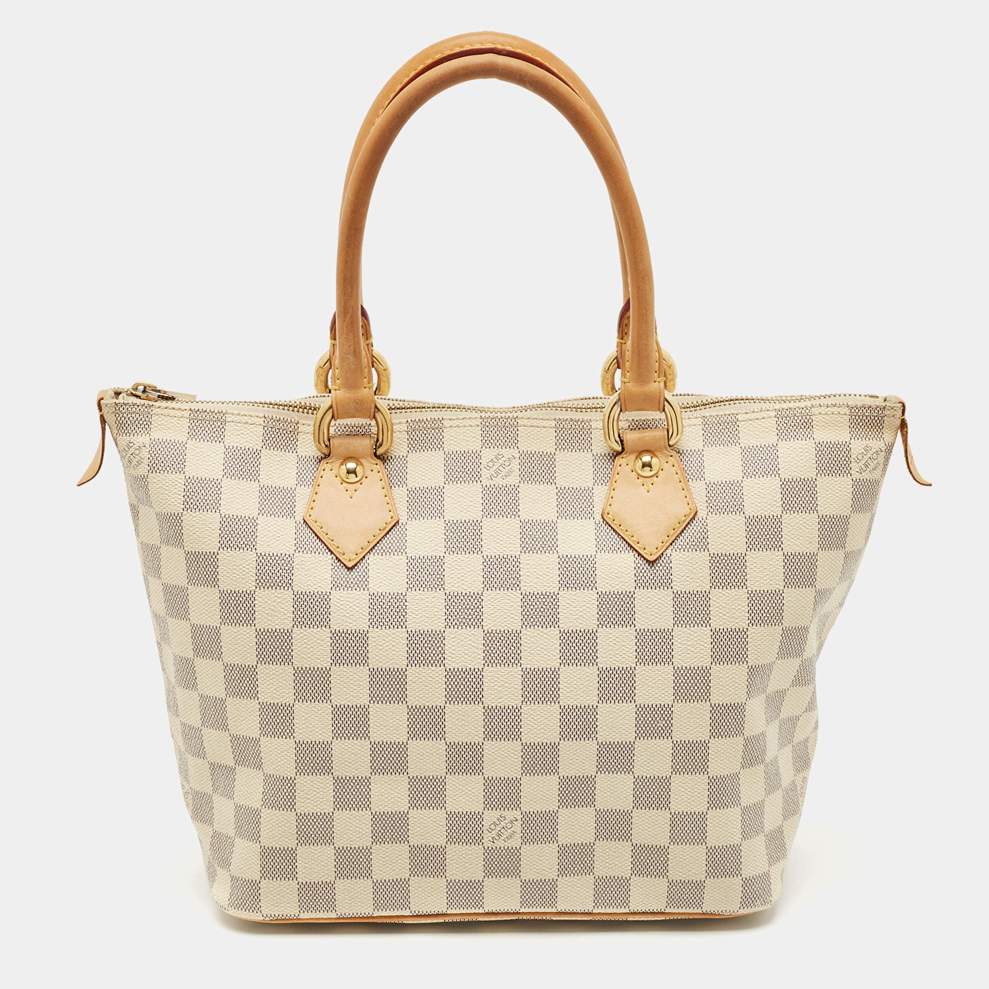 Louis Vuitton Damier Azur Canvas Saleya PM Bag