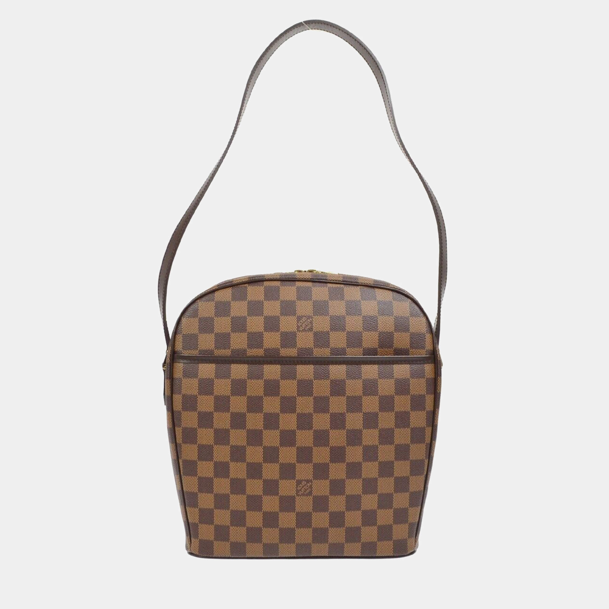 Louis Vuitton Brown Damier Ebene Canvas Ipanema GM Shoulder Bag