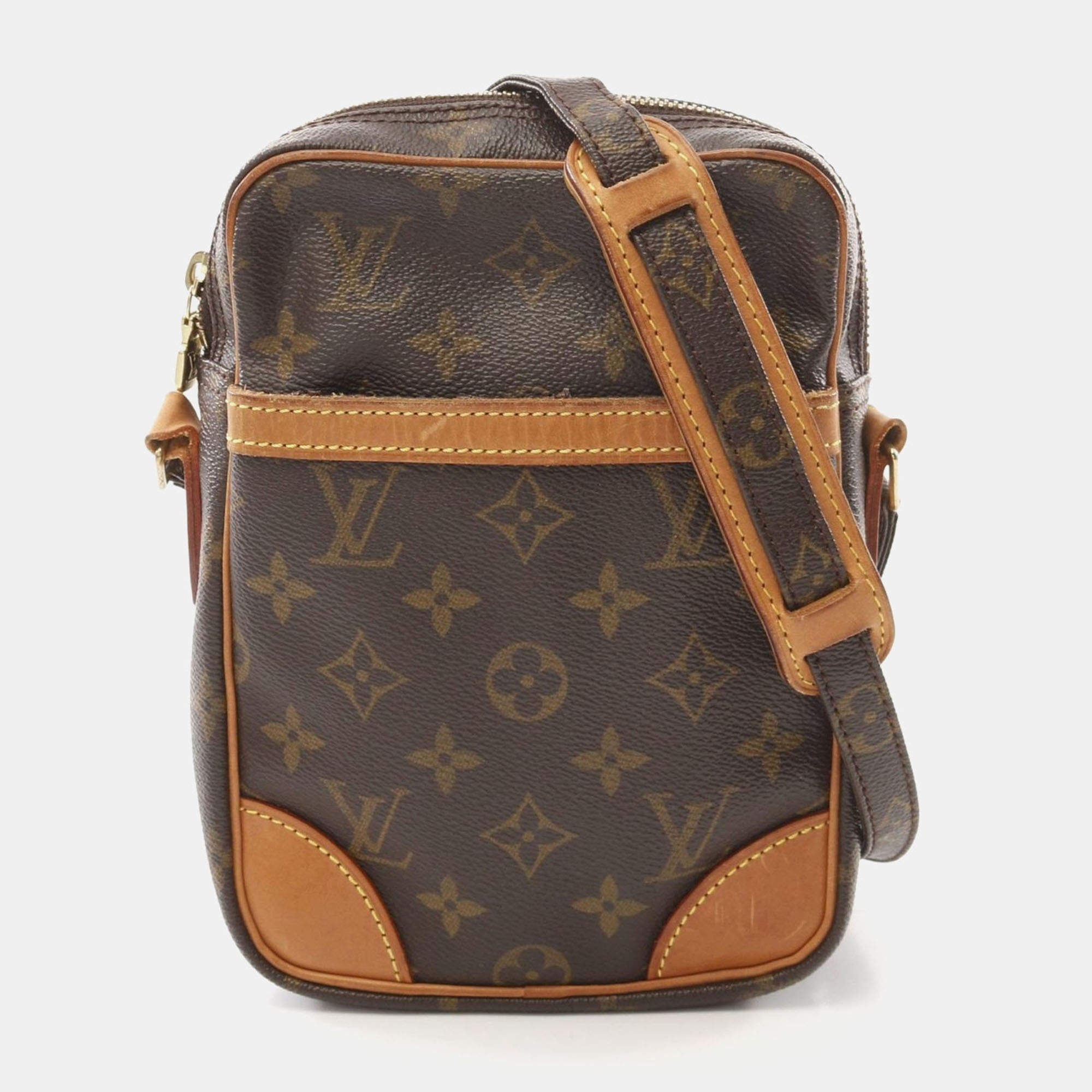 Louis Vuitton Brown Monogram Canvas Danube Crossbody Bag