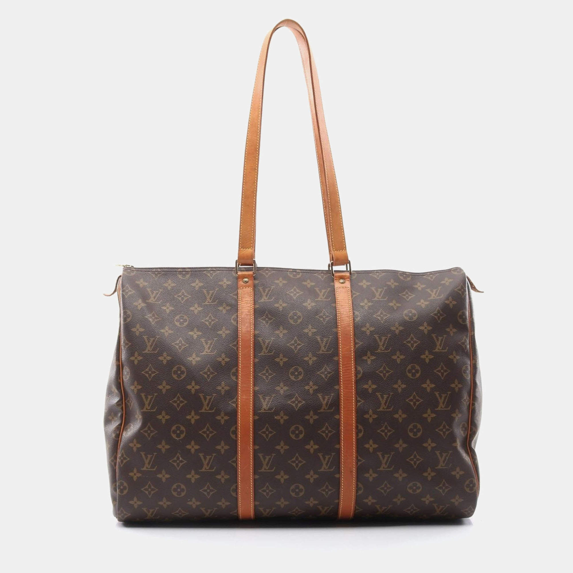 Louis Vuitton Brown Monogram Canvas Flannerie 50 Shoulder Bag