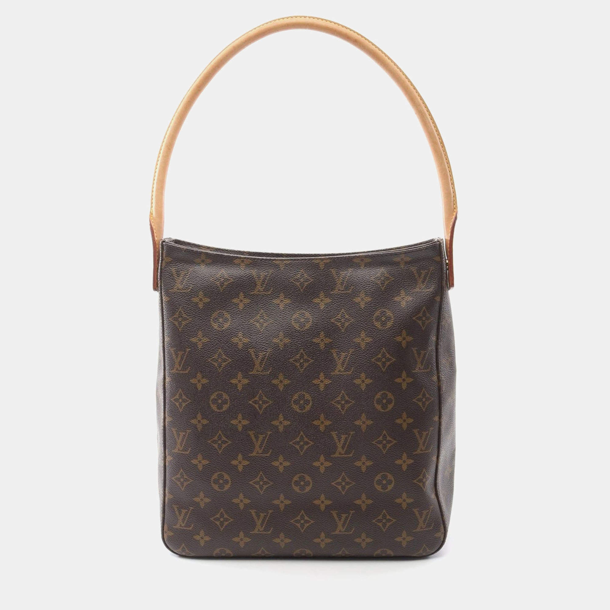 Louis Vuitton Brown Monogram Canvas Looping GM Shoulder Bag