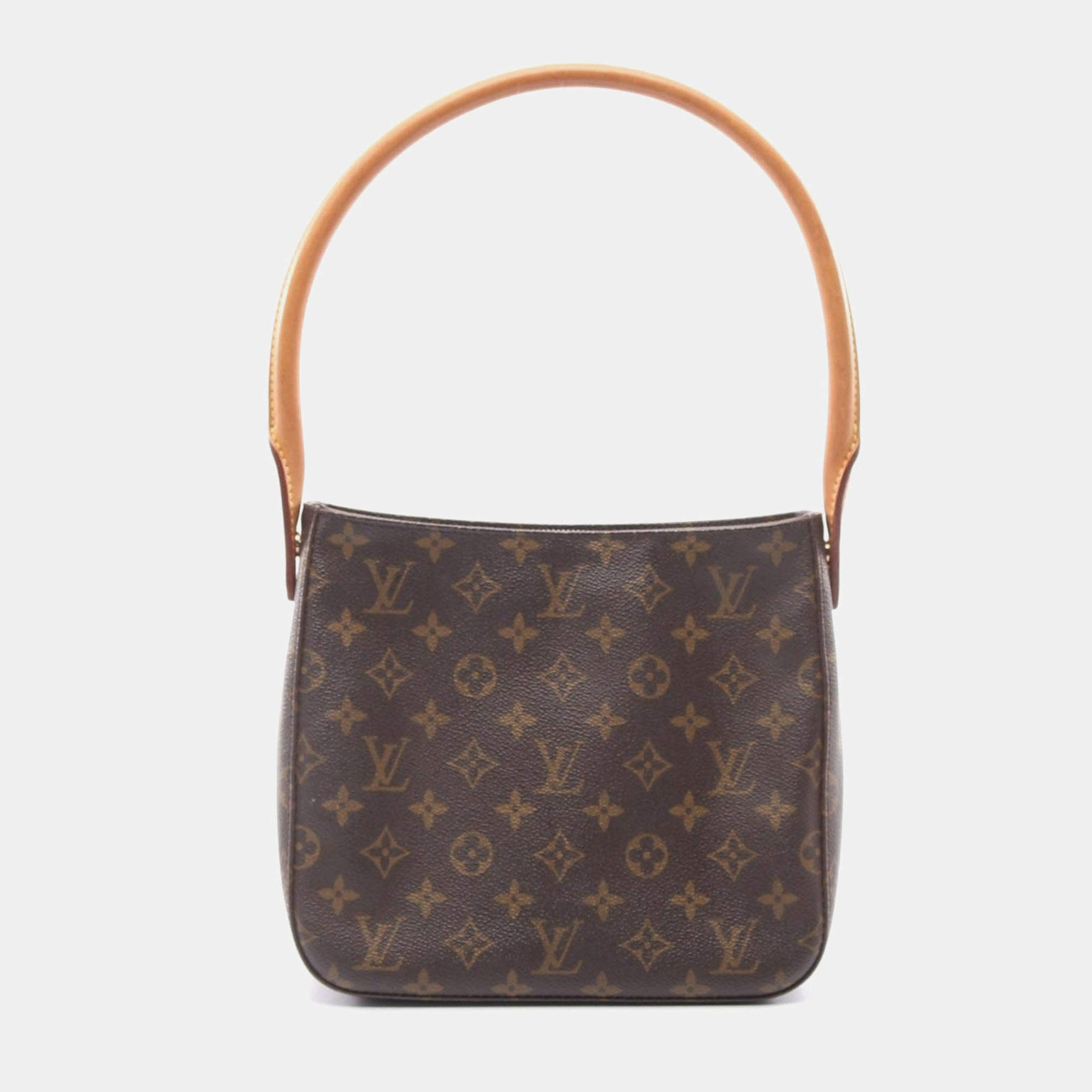Louis Vuitton Brown Monogram Canvas Looping MM Shoulder Bag