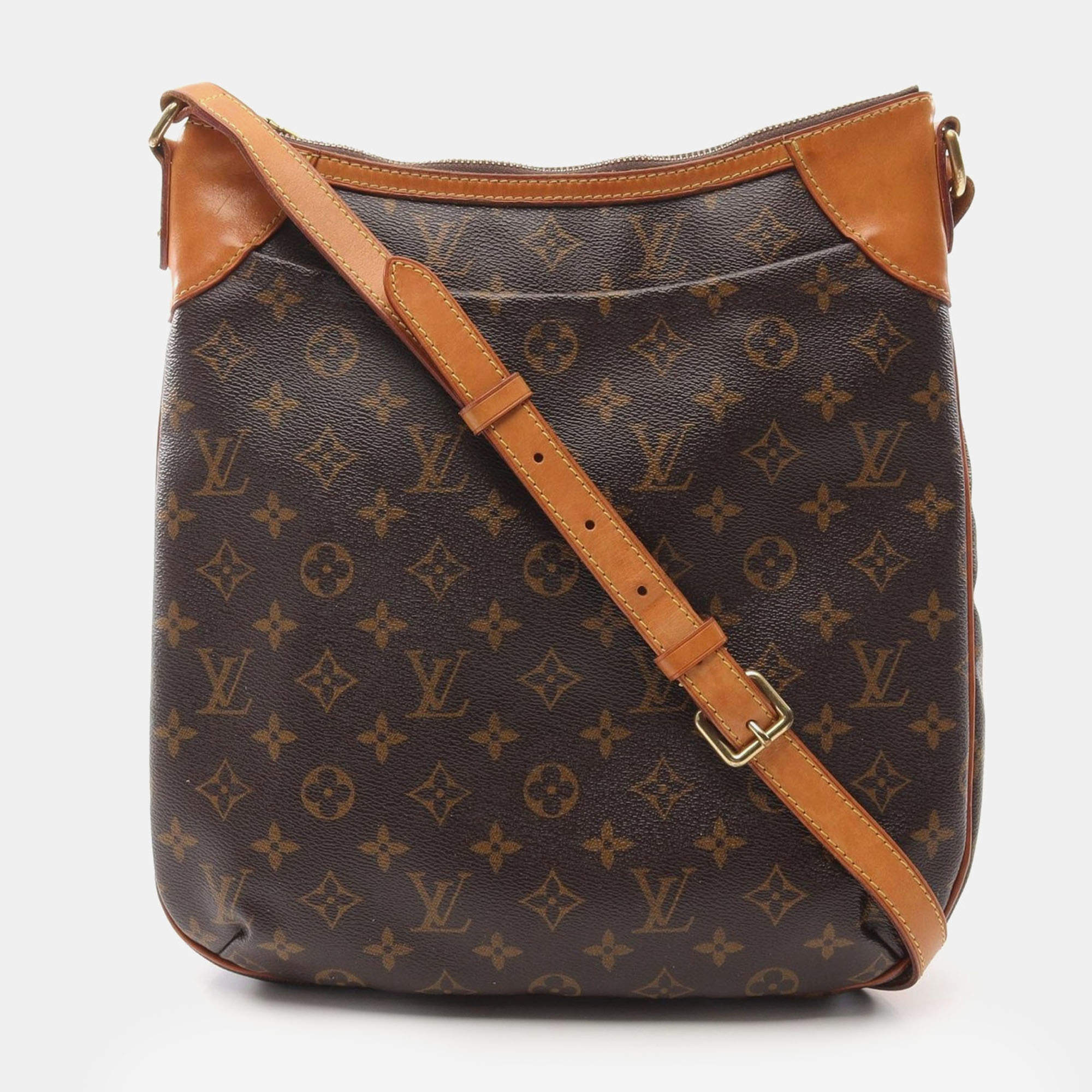 Louis Vuitton Brown Monogram Canvas MM Odeon Shoulder Bag