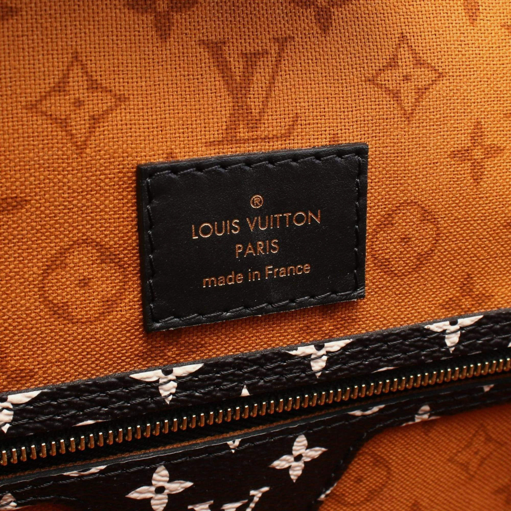 Pre Owned Louis Vuitton Limited Edition Crafty Monogram Giant MM Neverfull MM Tote Bag 