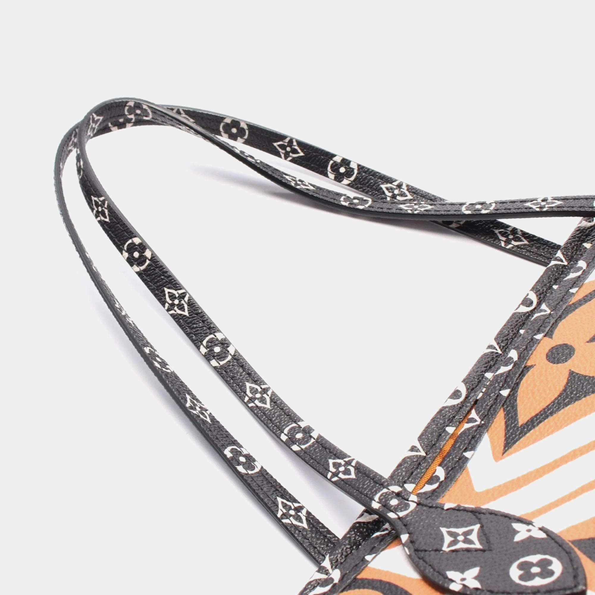 Pre Owned Louis Vuitton Limited Edition Crafty Monogram Giant MM Neverfull MM Tote Bag 