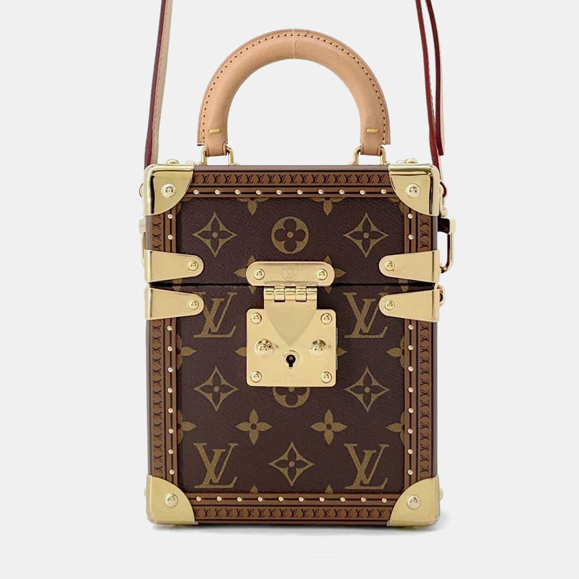 Louis Vuitton Brown Monogram Canvas Camera Box Bag