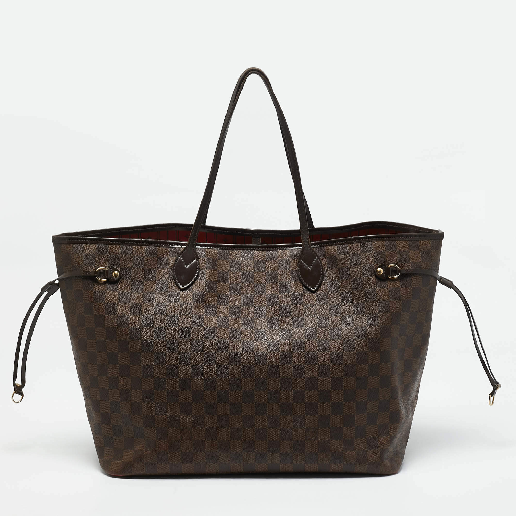 Louis Vuitton Damier Ebene Canvas Neverfull GM Bag