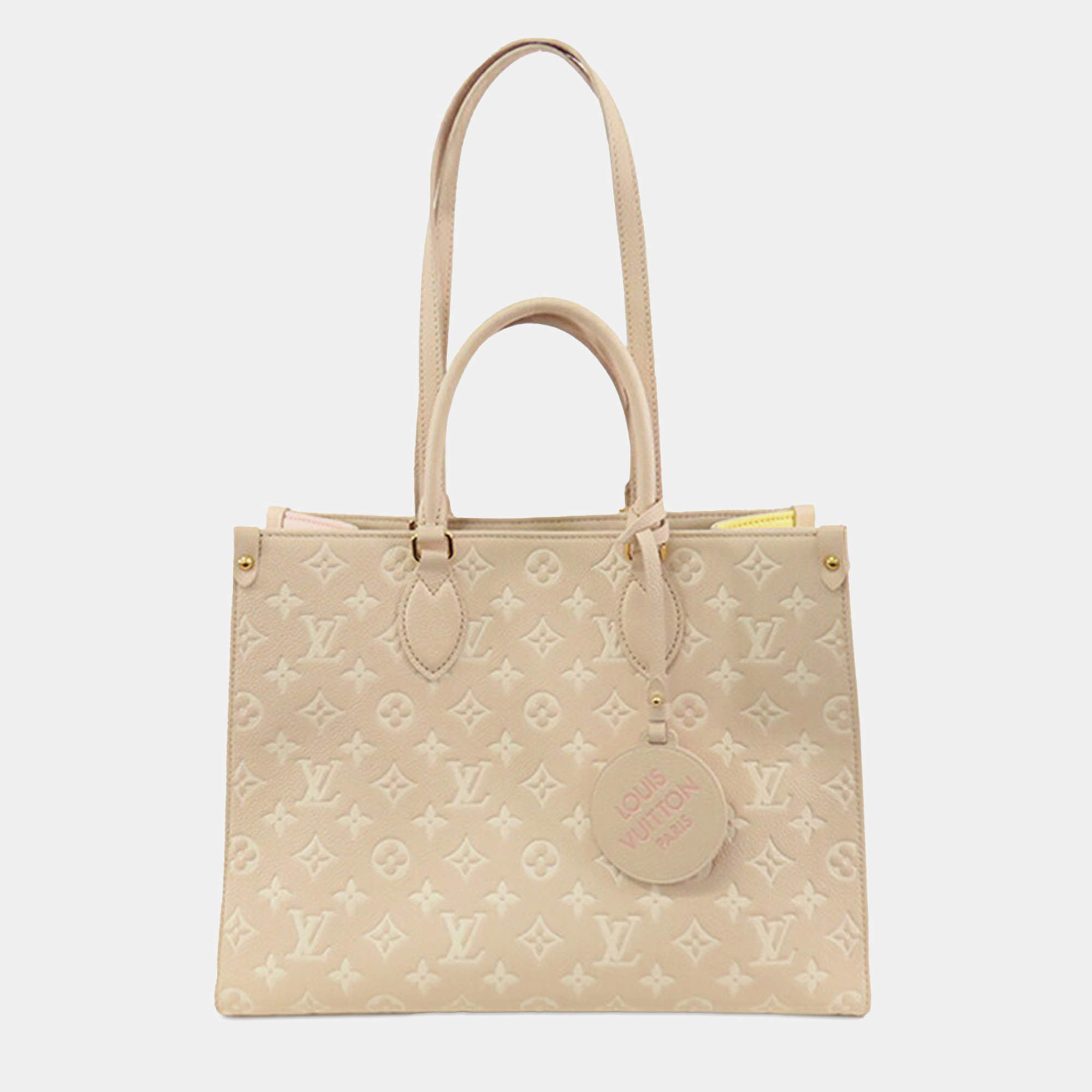 Louis Vuitton Pink Monogram Empreinte Spring In the City OnTheGo Handbag