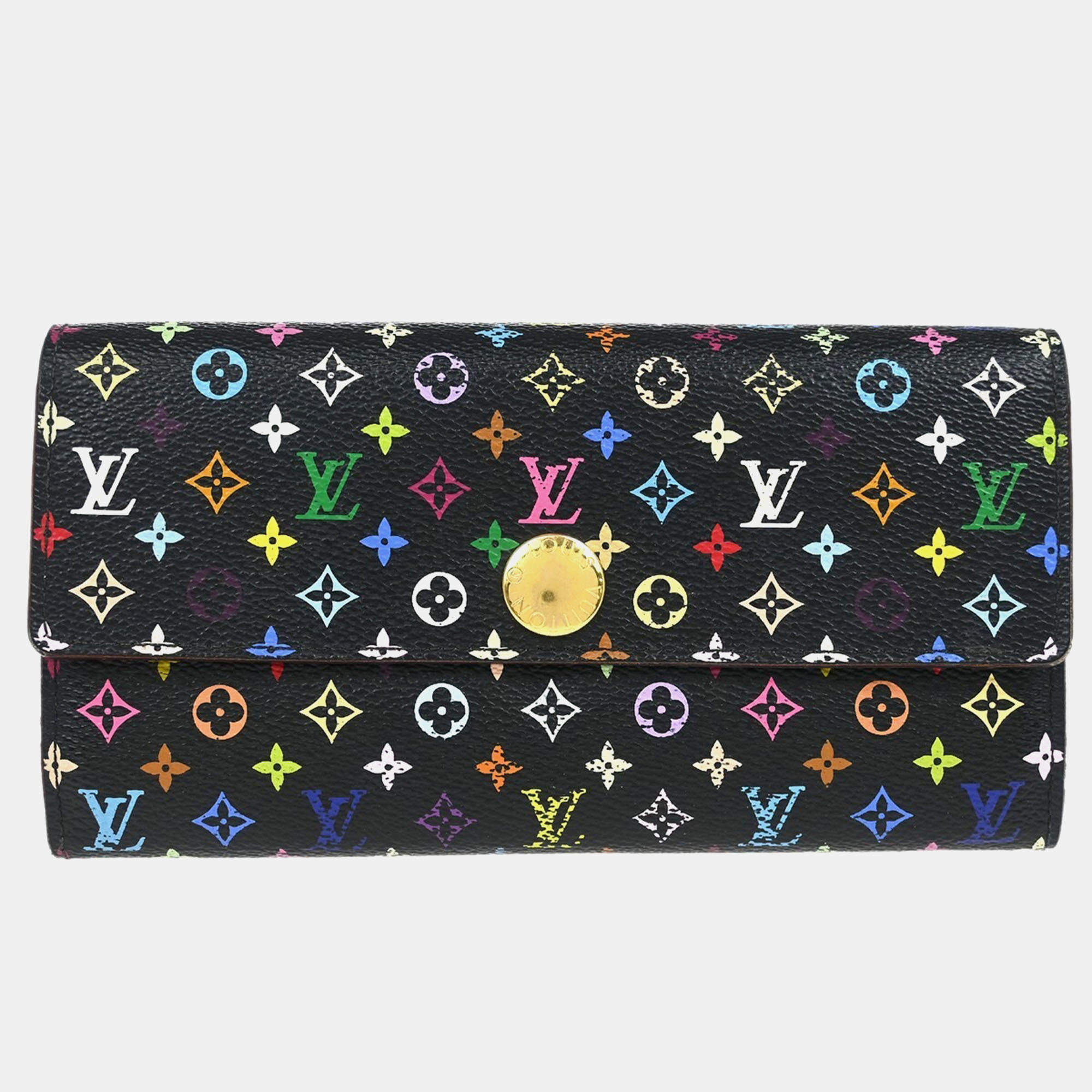 Louis Vuitton Multicolor Monogram Portefeuille Sarah Wallet