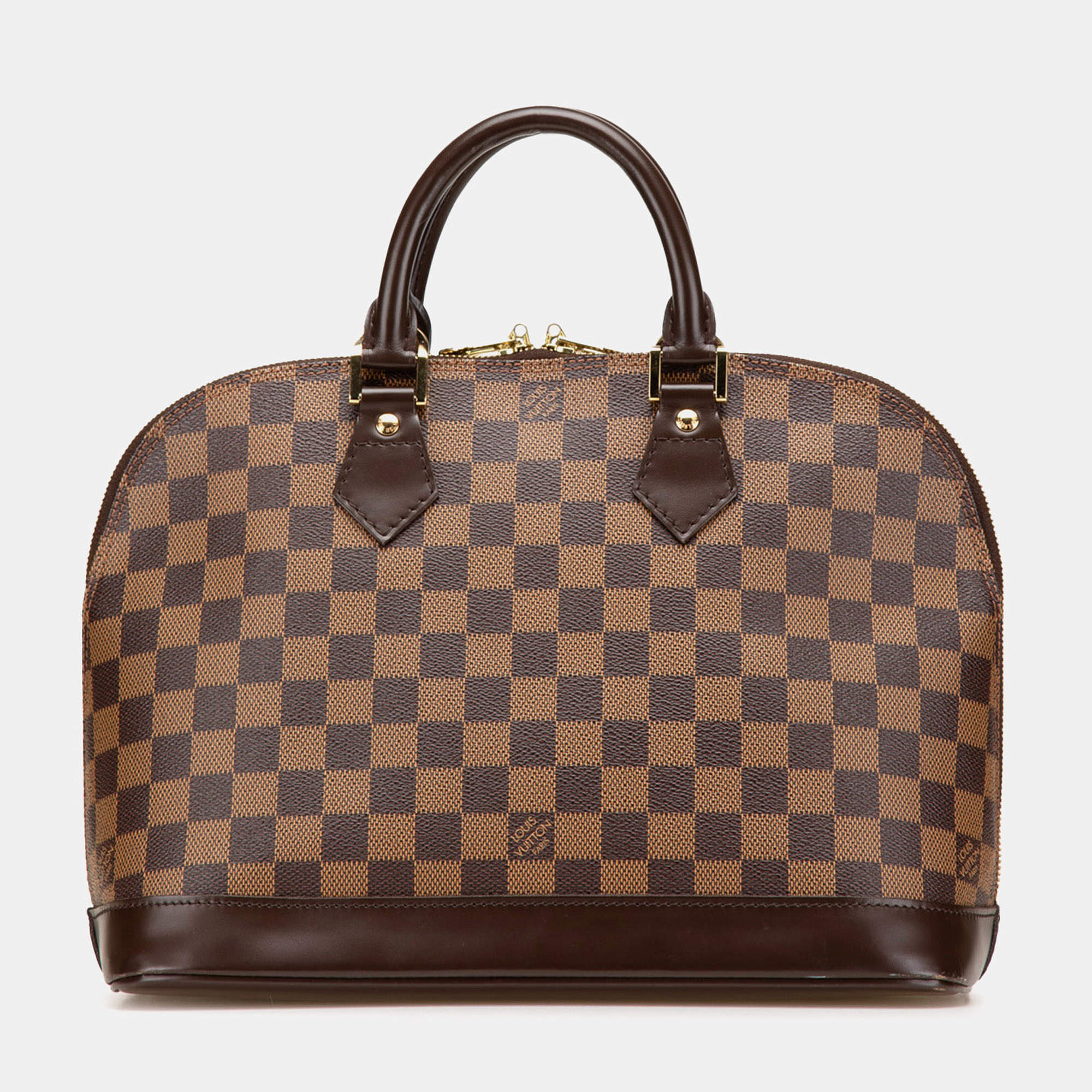 Louis Vuitton Brown Damier Ebene Alma PM