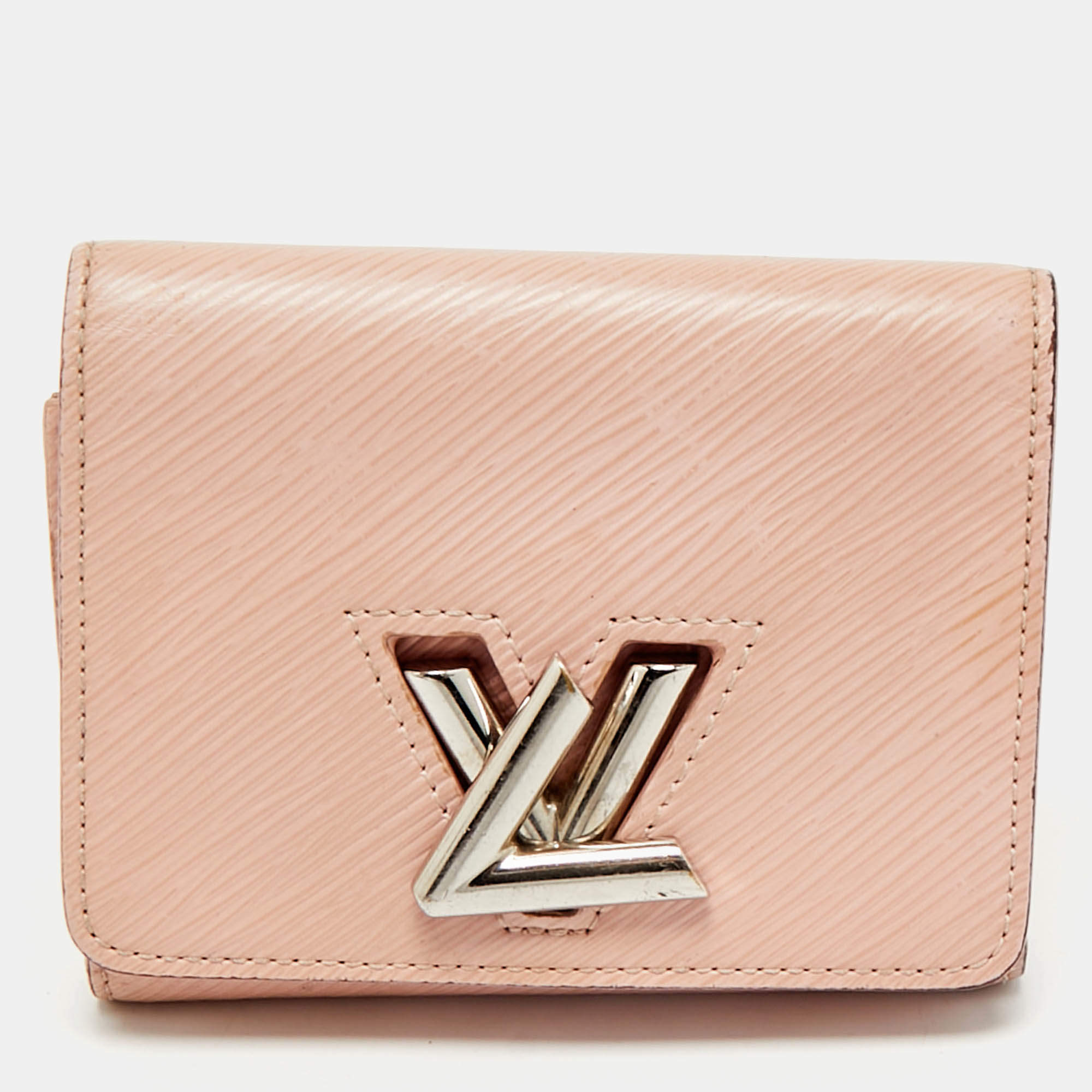 Louis Vuitton Galet Epi Leather Twist Compact Wallet 