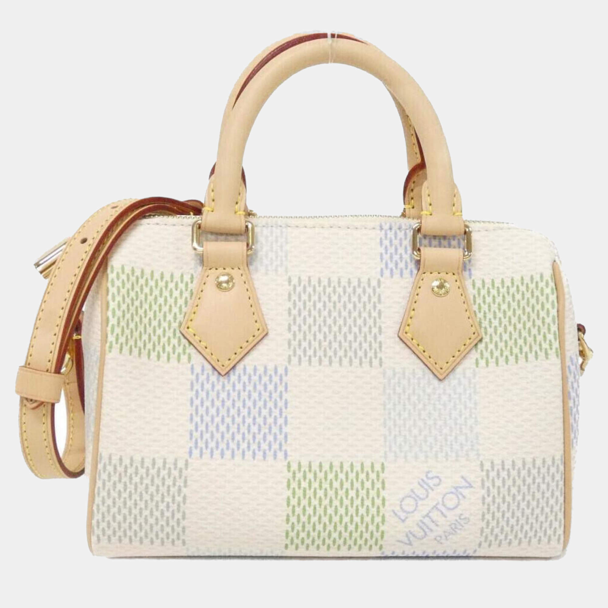  Louis Vuitton Damier Licious Speedy Bandouliere 20 Boston Bag