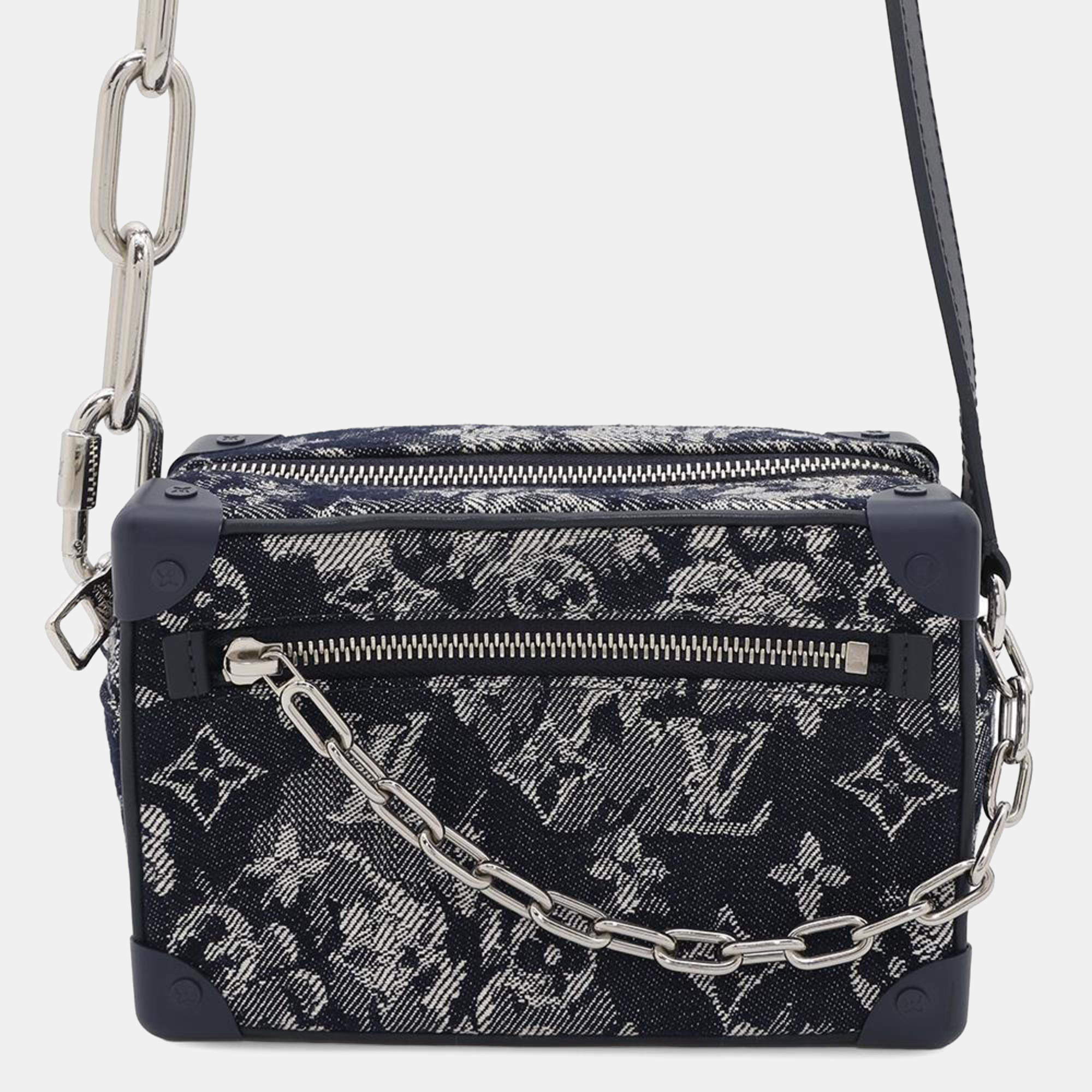 Louis Vuitton Monogram Tapestry Mini Soft Trunk Shoulder Bag