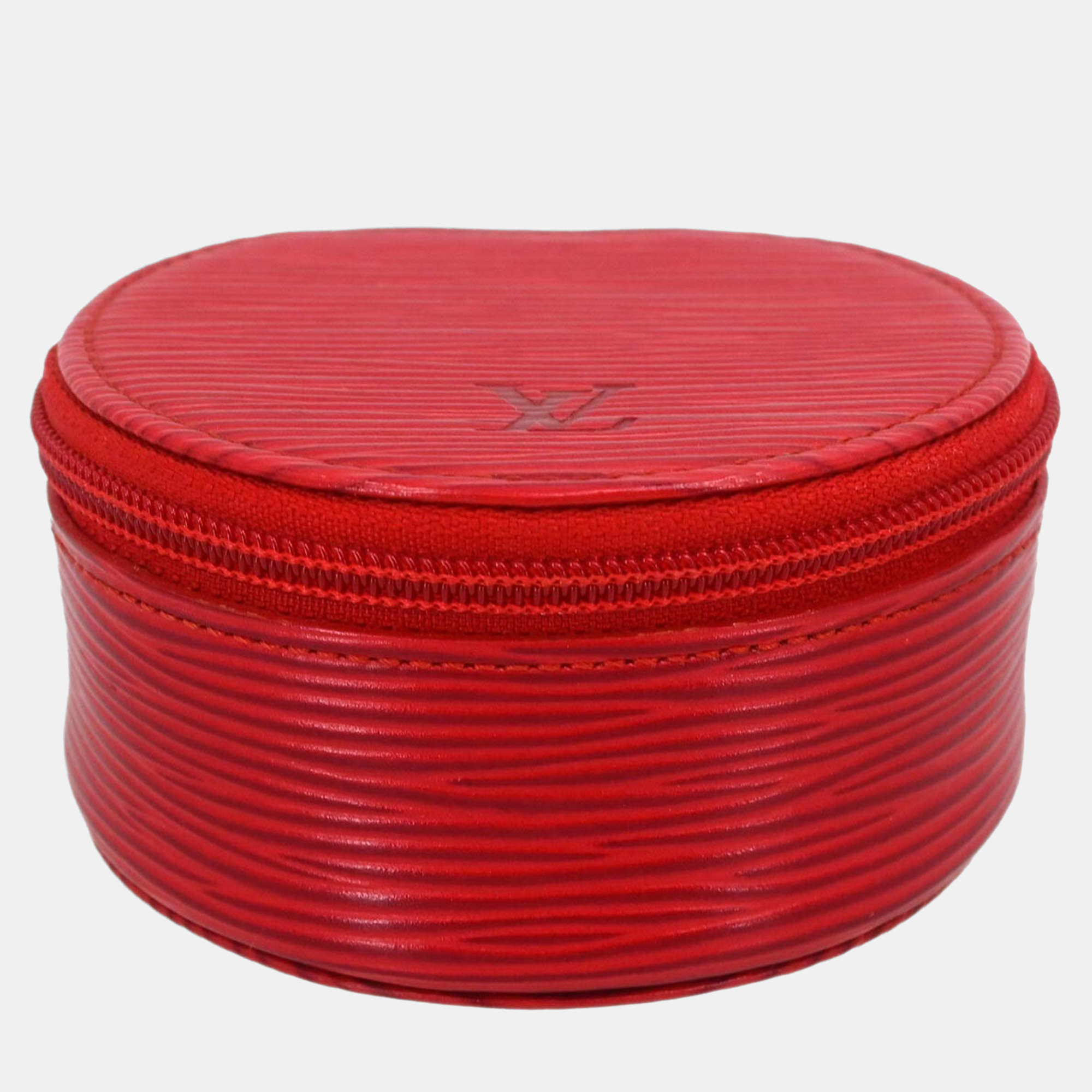 Louis Vuitton Epi Red Ecrin Bijou  Jewelry Case Pouch