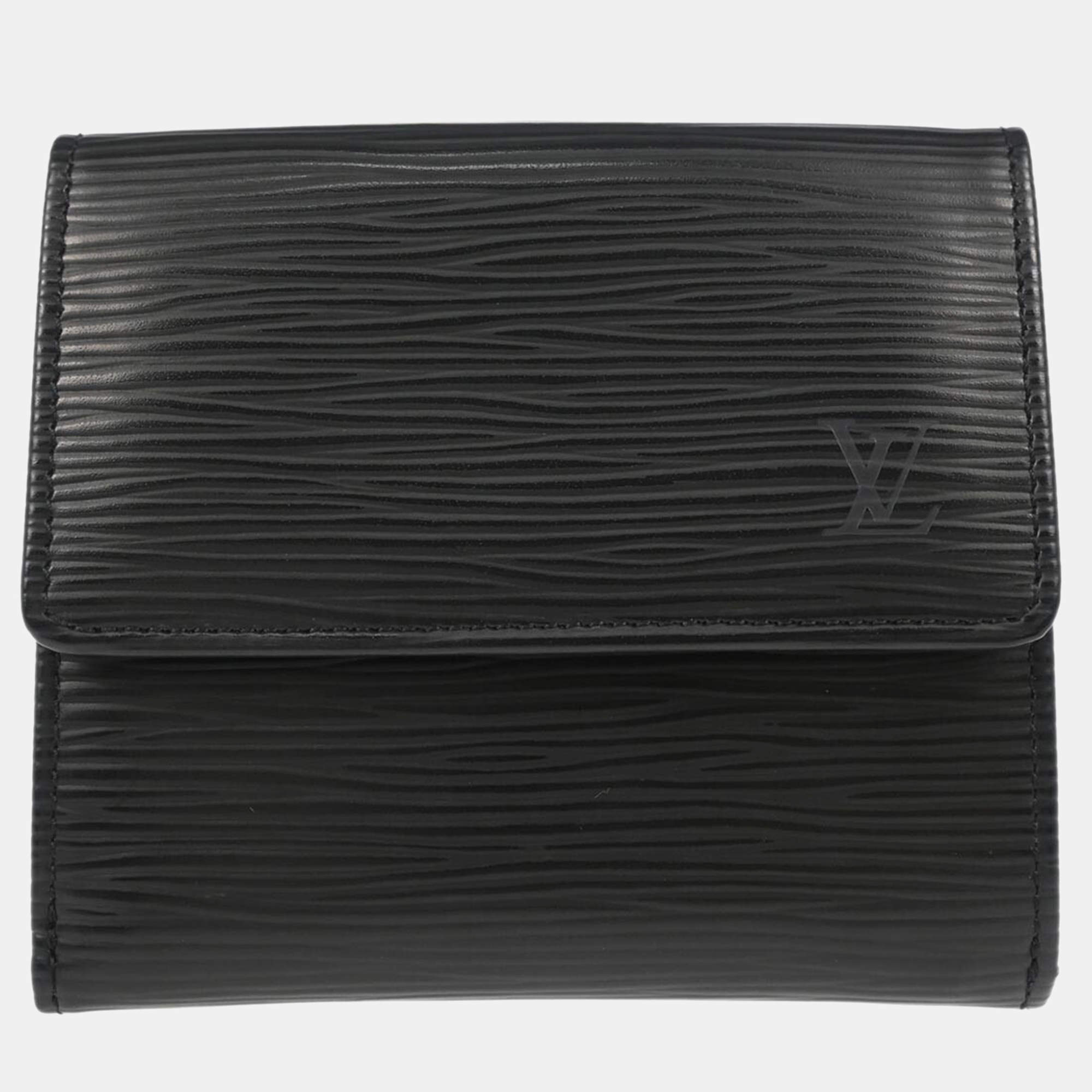 Louis Vuitton Black Epi Leather Wallet