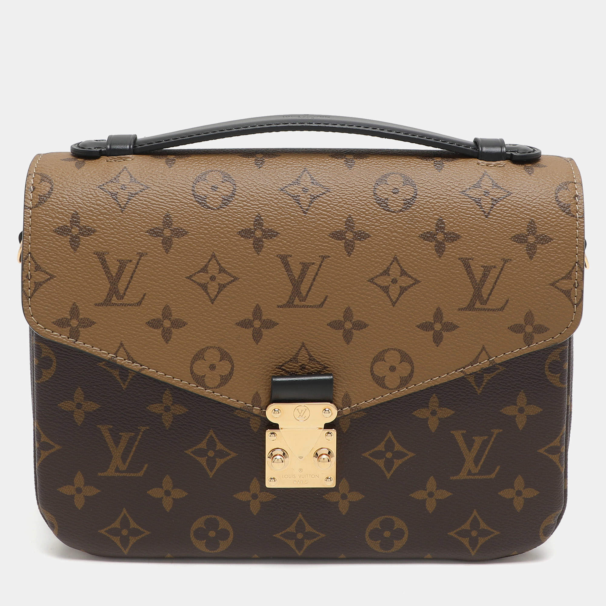 Louis Vuitton Monogram Reverse Pochette Metis MM Bag
