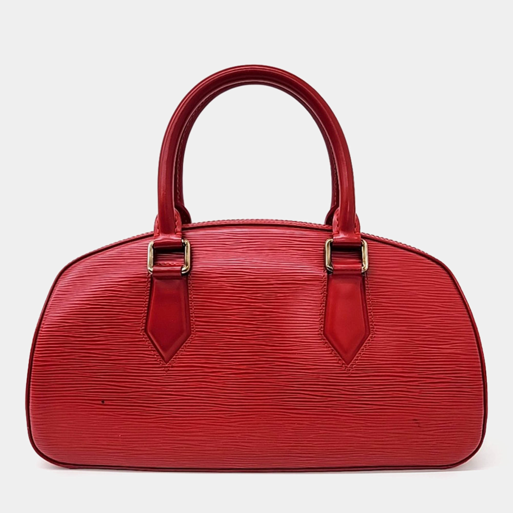 Pre Owned Louis Vuitton Red Epi Leather Jasmine bag
