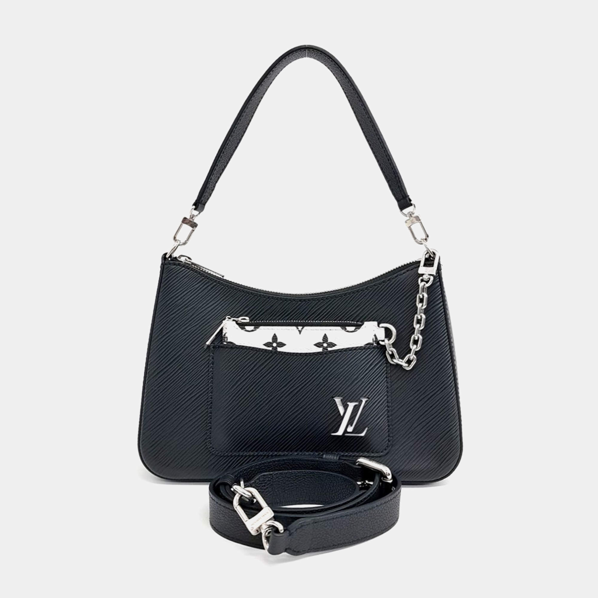 Louis Vuitton Black Epi Leather Marel Bag
