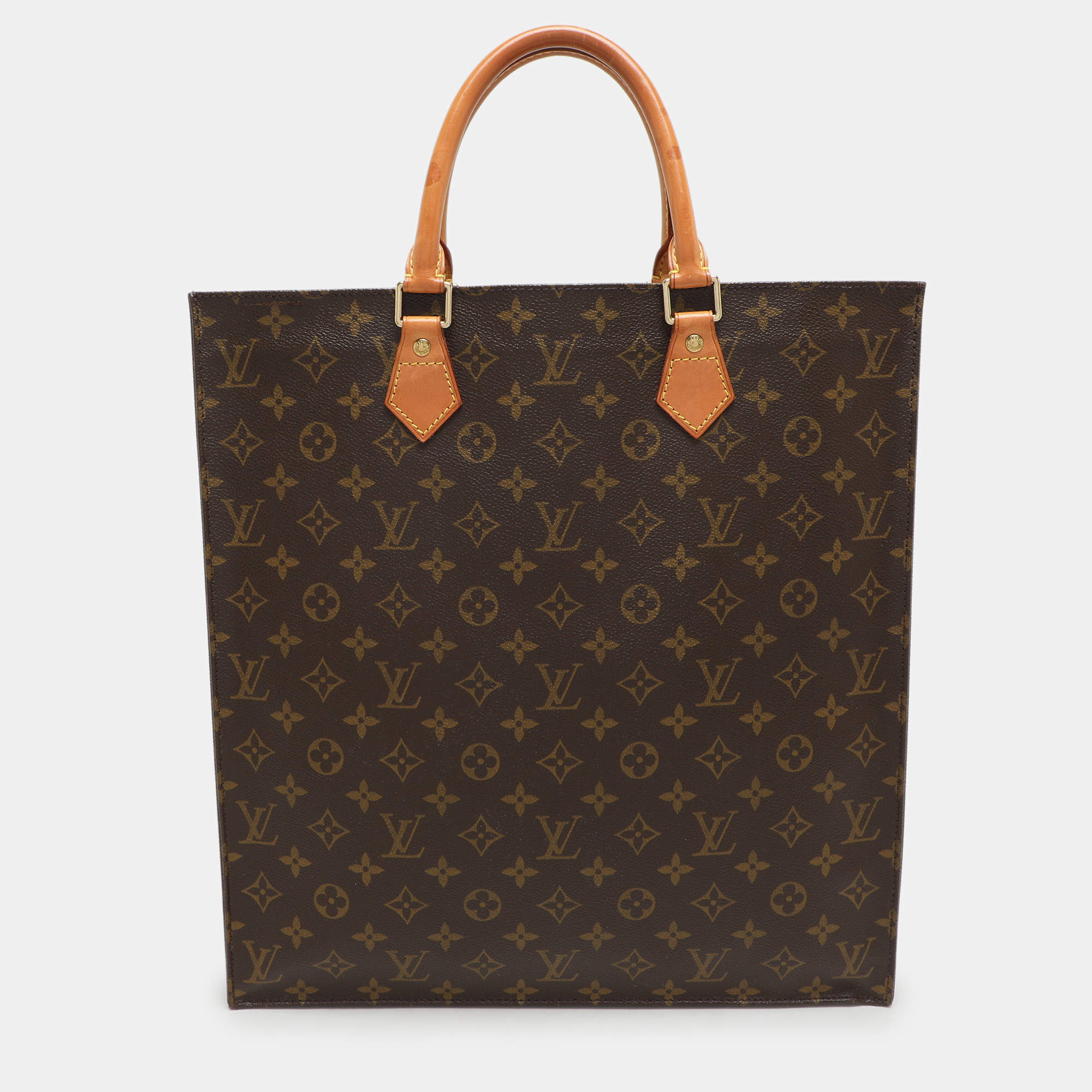 Louis Vuitton Monogram Canvas Sac Plat Bag